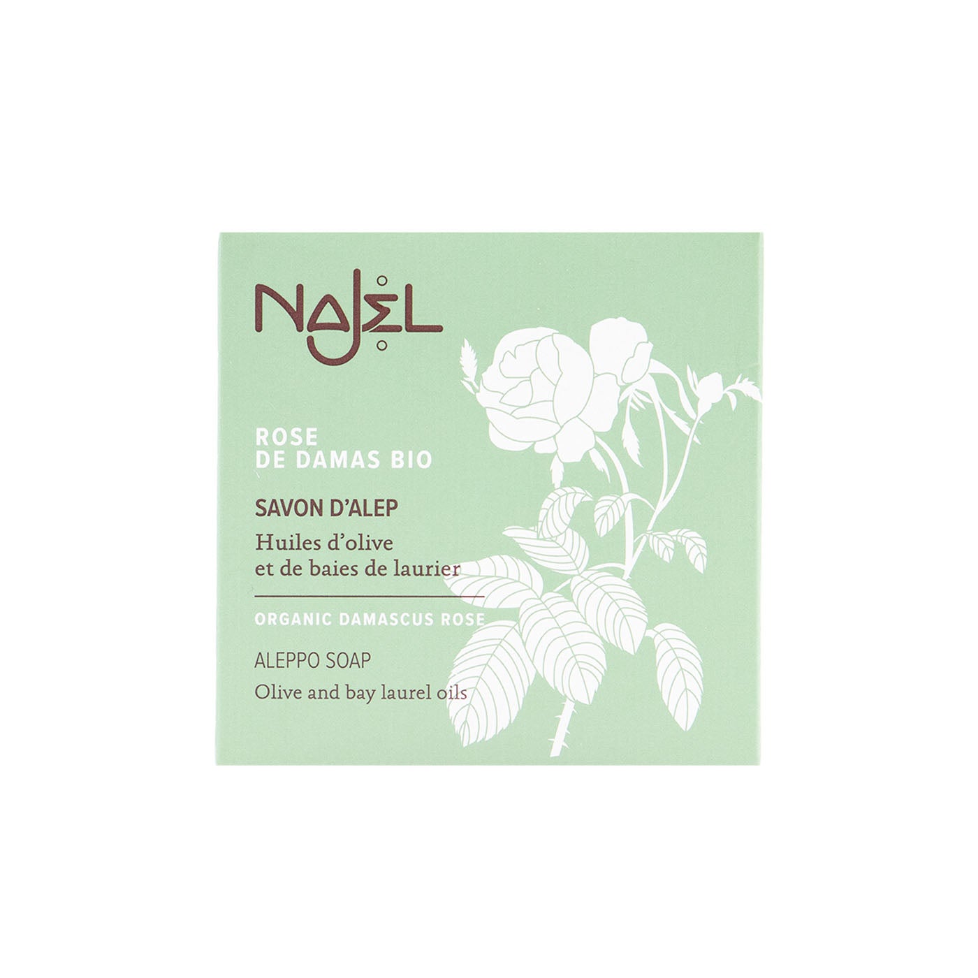 Jabón Alepo Rosa de Damasco 100g Najel