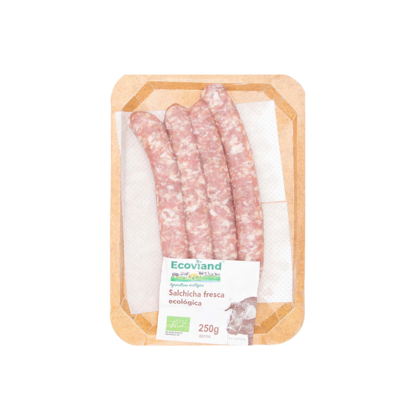 Longanizas de Cerdo en Bandeja 250g Brugarolas