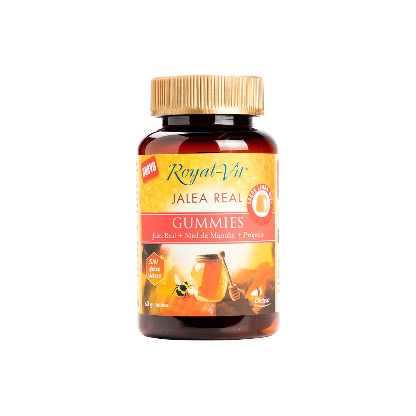 Jalea Real en Gominolas 180g (60ud) Dietisa