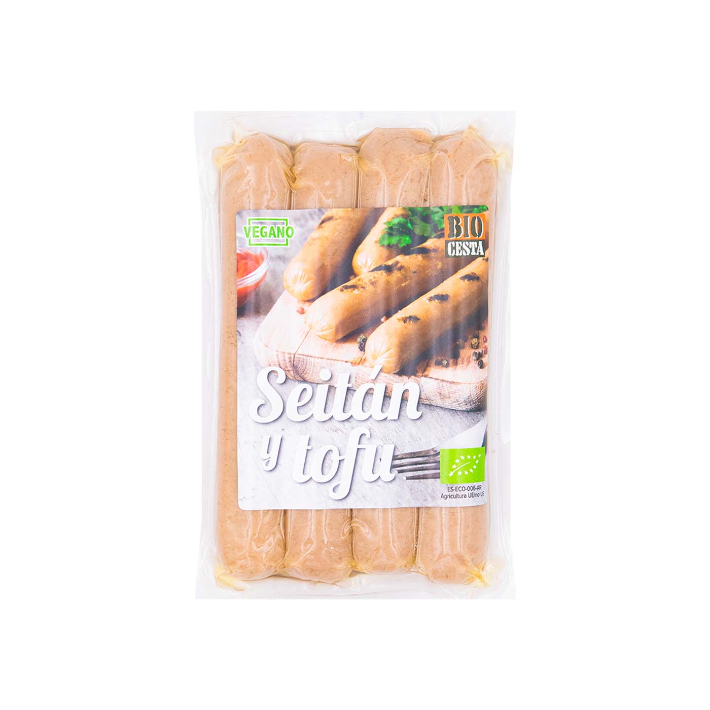 Salchichas de Seitán y Tofu 200g Bio Cesta
