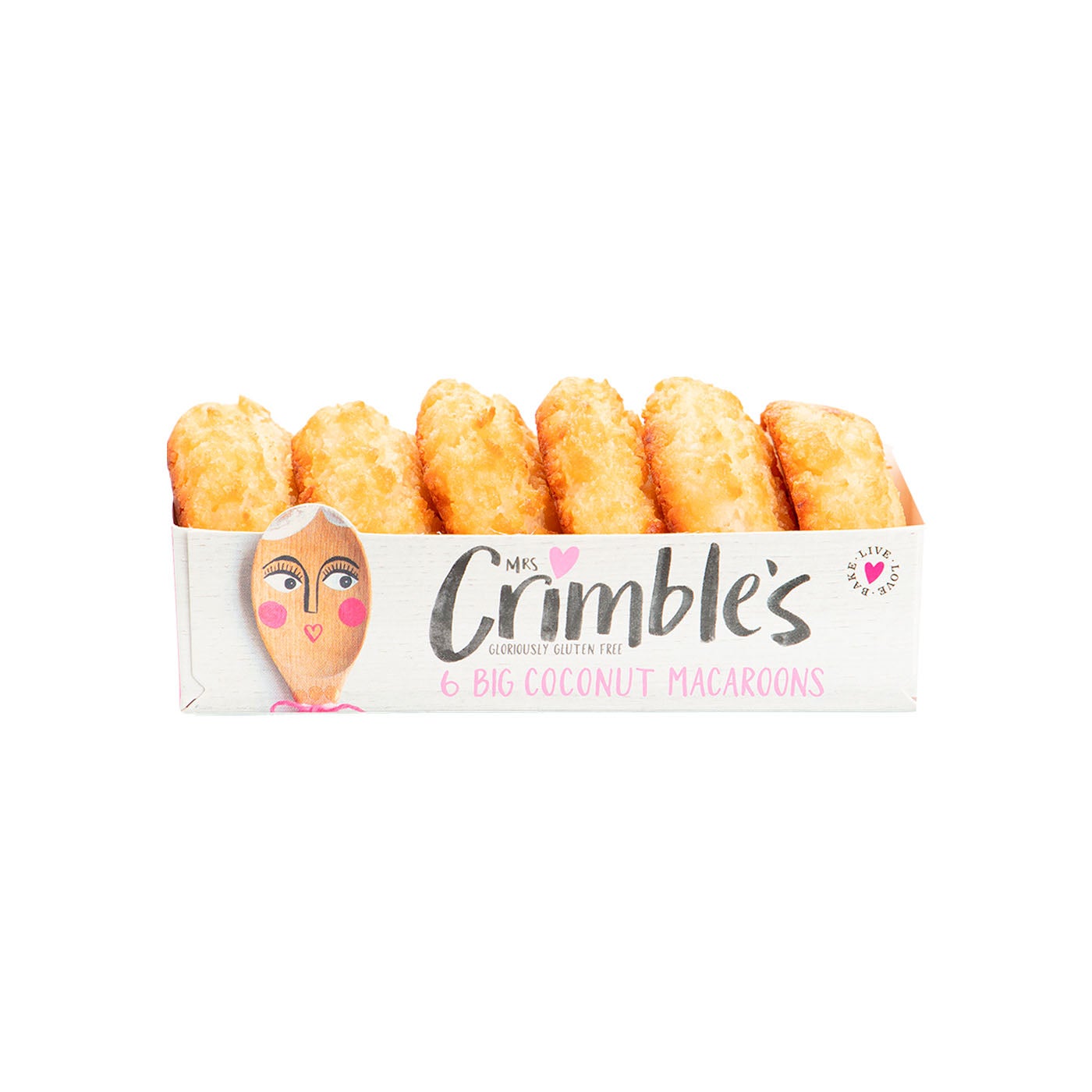 Galletas de Coco sin Gluten 195g Mrs Crimble's