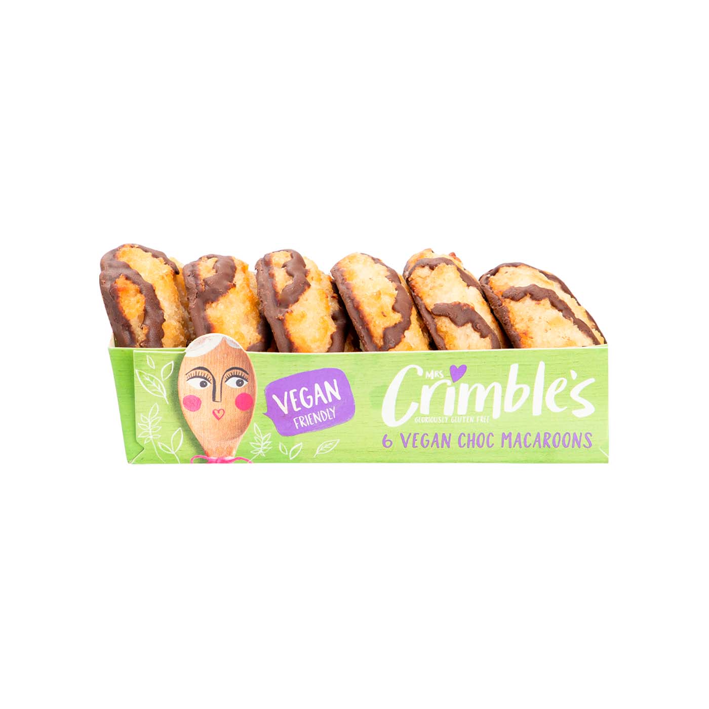 Galletas Veganas de Chocolate sin Gluten 195g Mrs Crimble's 
