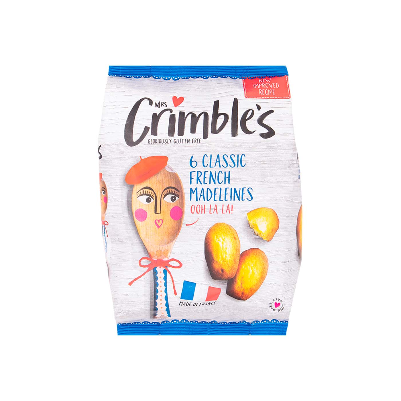 Magdalenas sin Gluten 180g Mrs Crimble's