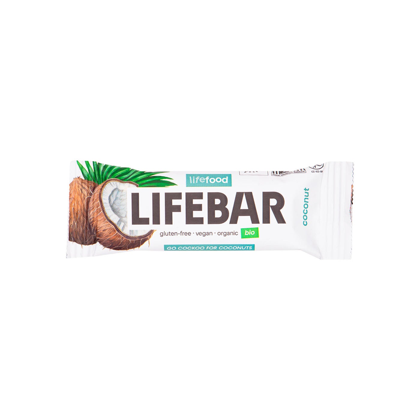 Barrita de Coco Lifebar sin Gluten 40g Lifefood