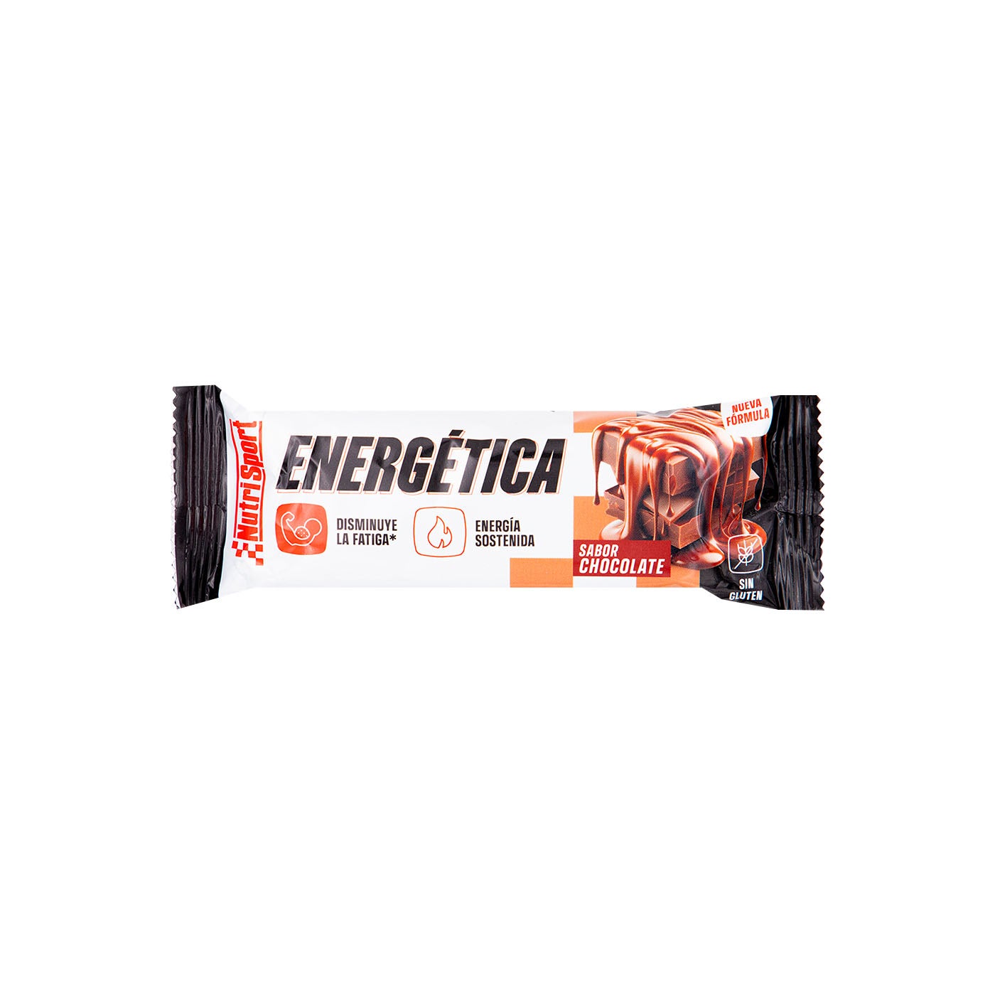 Barrita Energética sabor Chocolate 49g Nutrisport