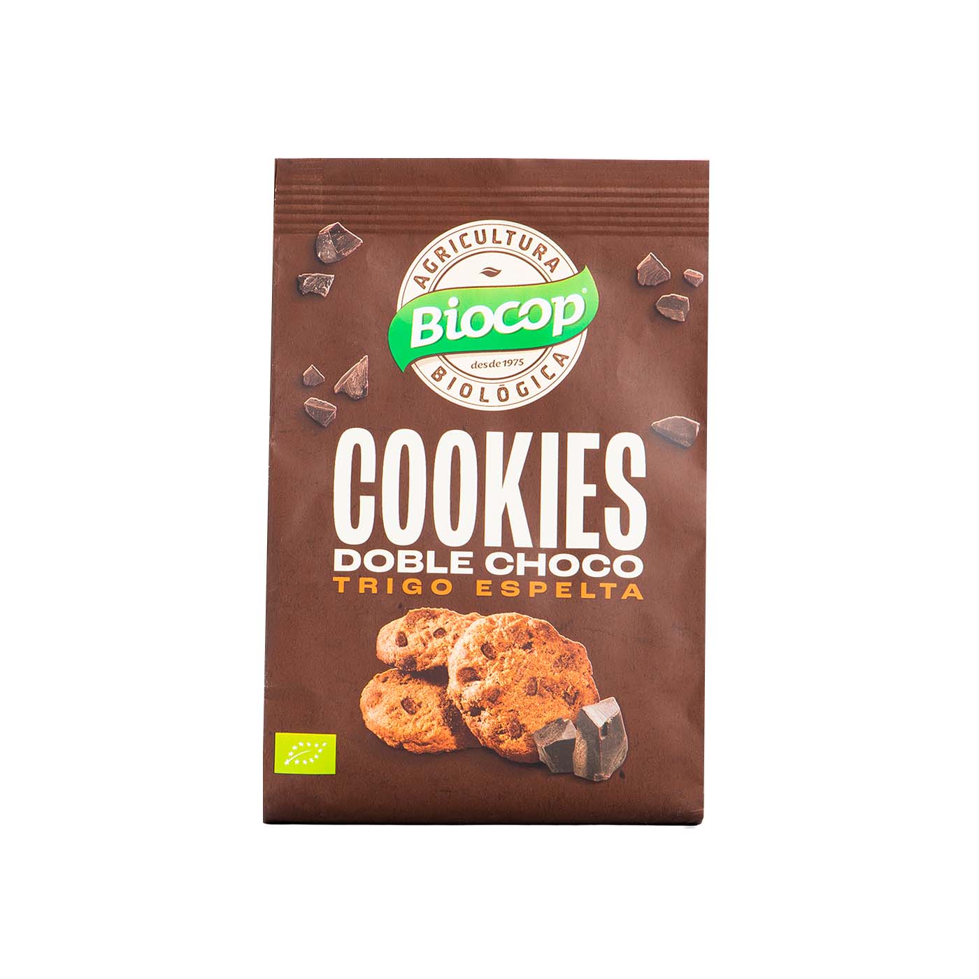 Cookies de Trigo Espelta Doble Choco 200g Biocop
