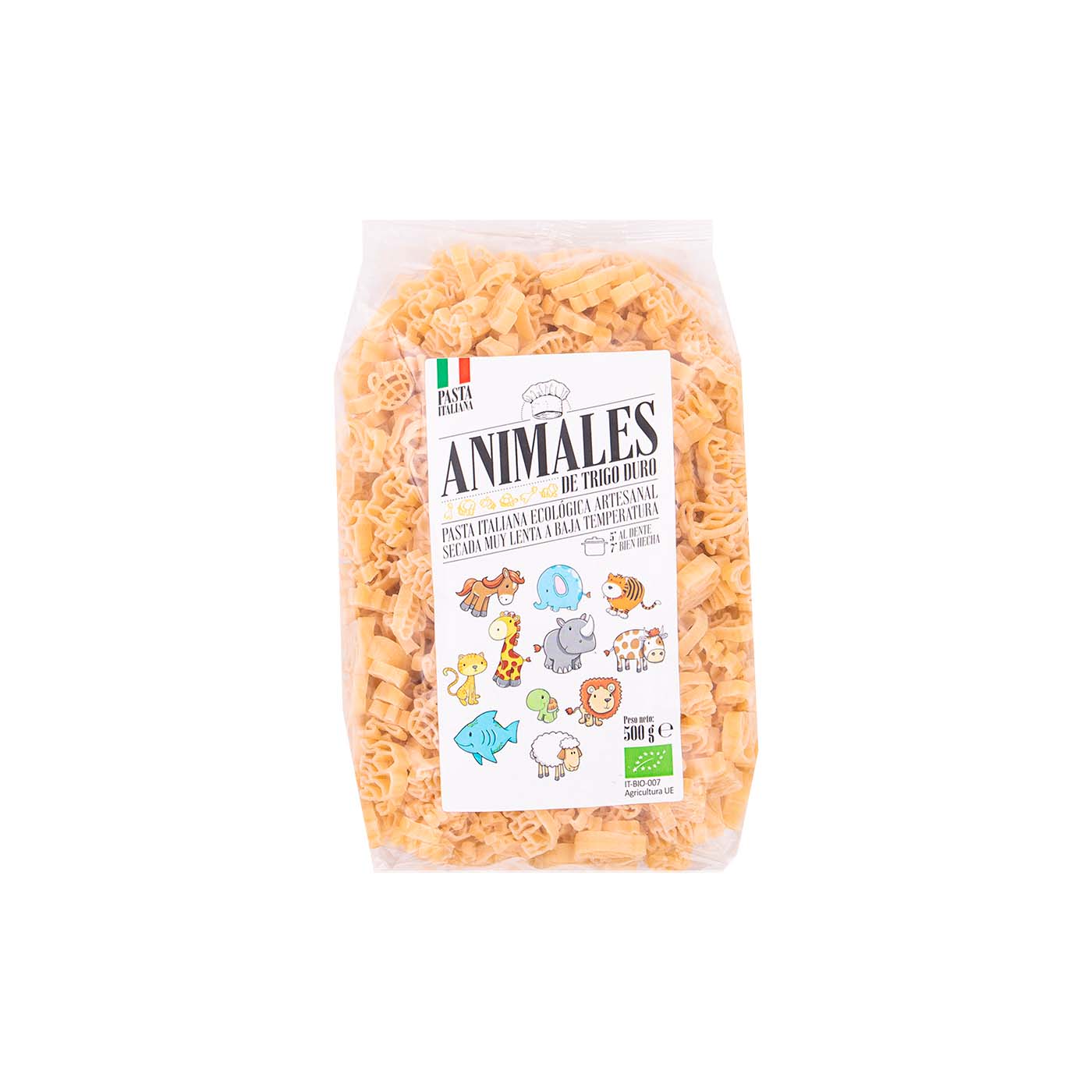 Pasta animales 500g Bio Cesta