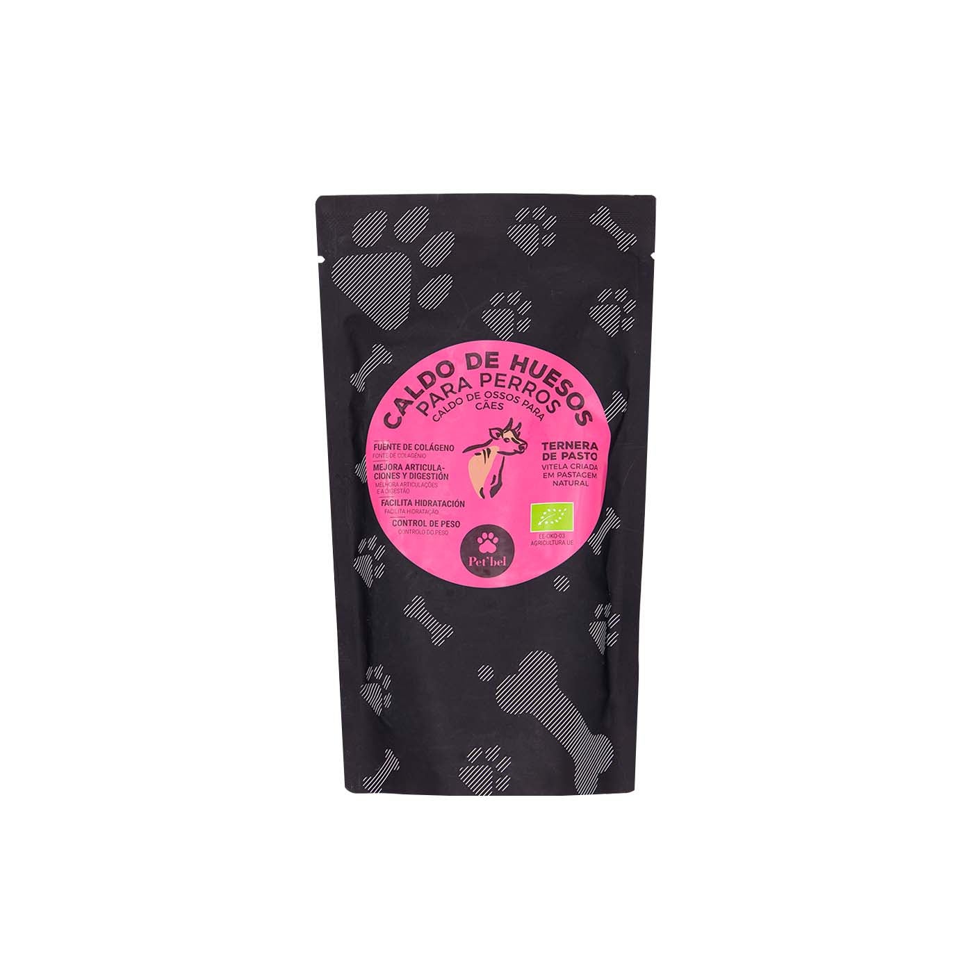 Caldo de Huesos de Ternera para Perros 230ml Pet Bel