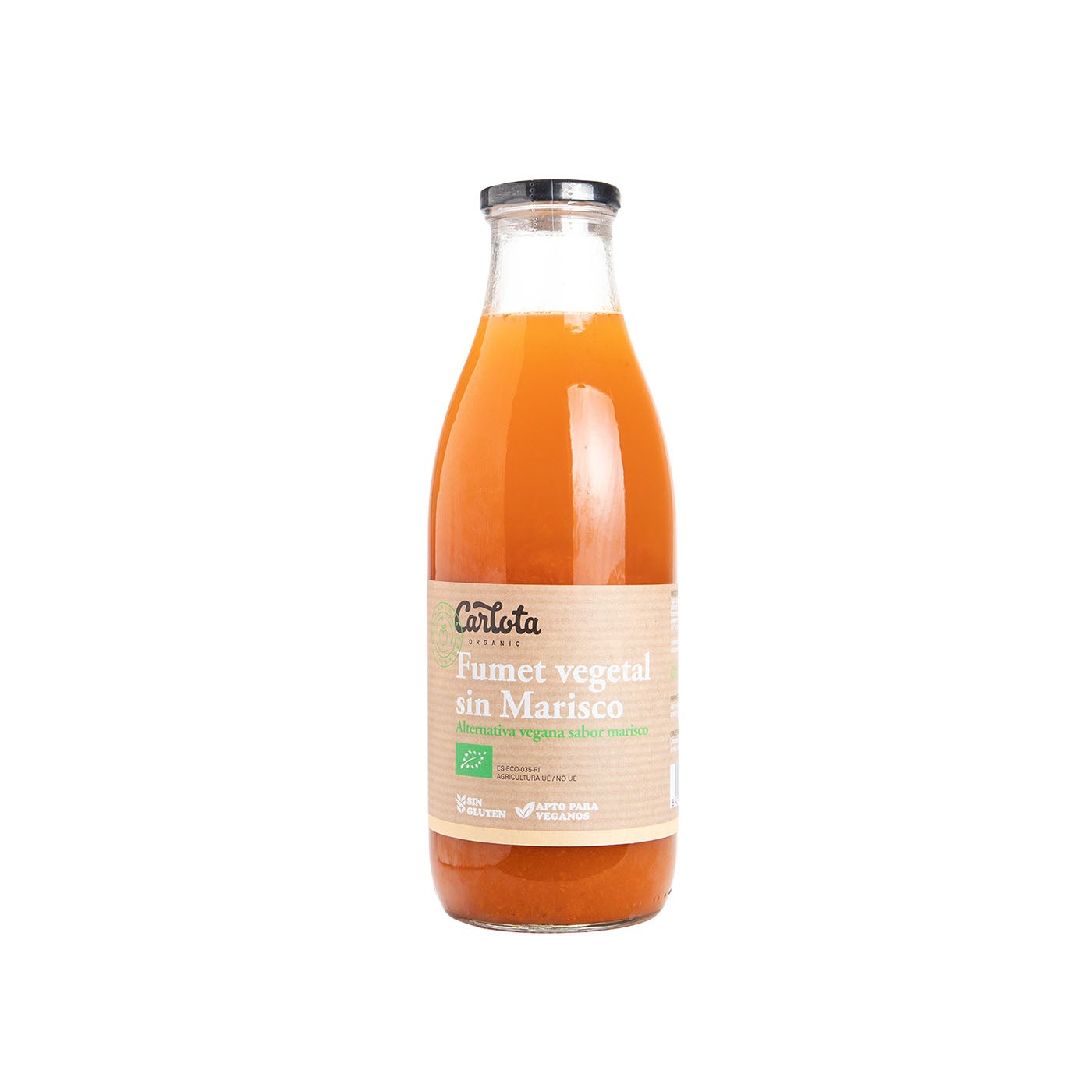 Fumet Vegano sabor Marisco 1L Carlota Organic