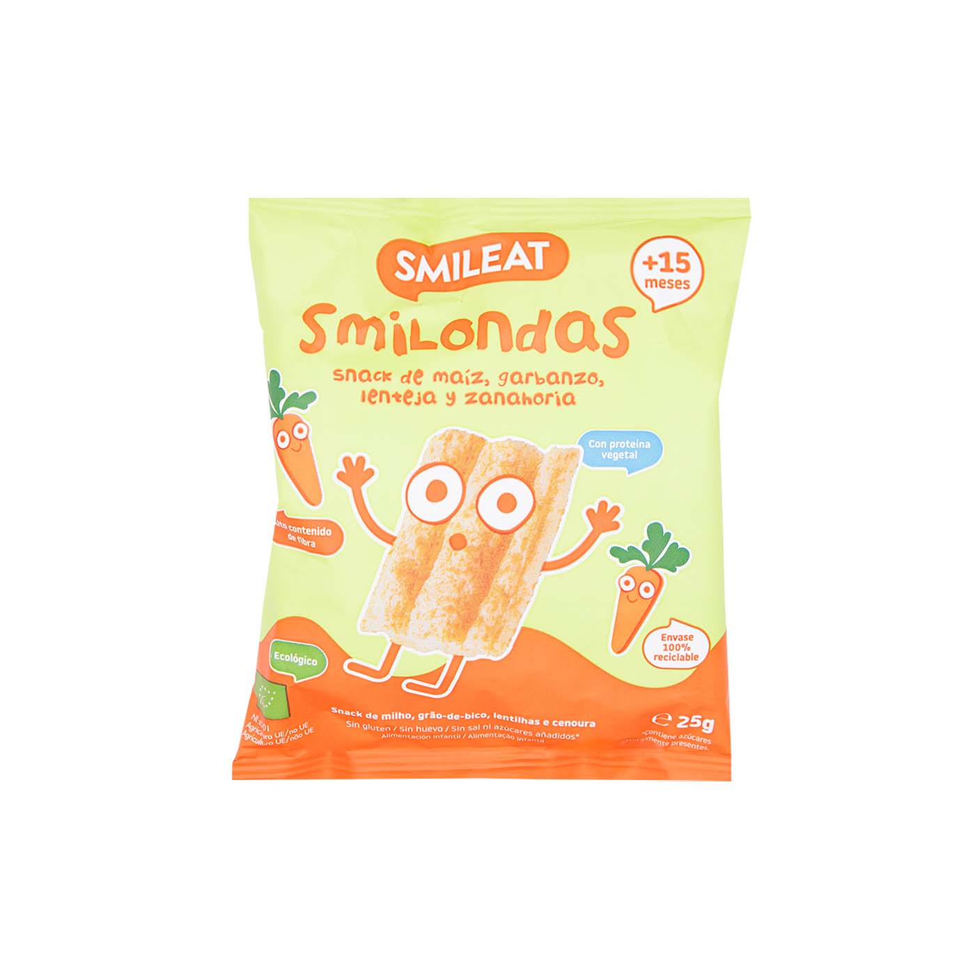 Smilondas de Zanahoria 25g Smileat