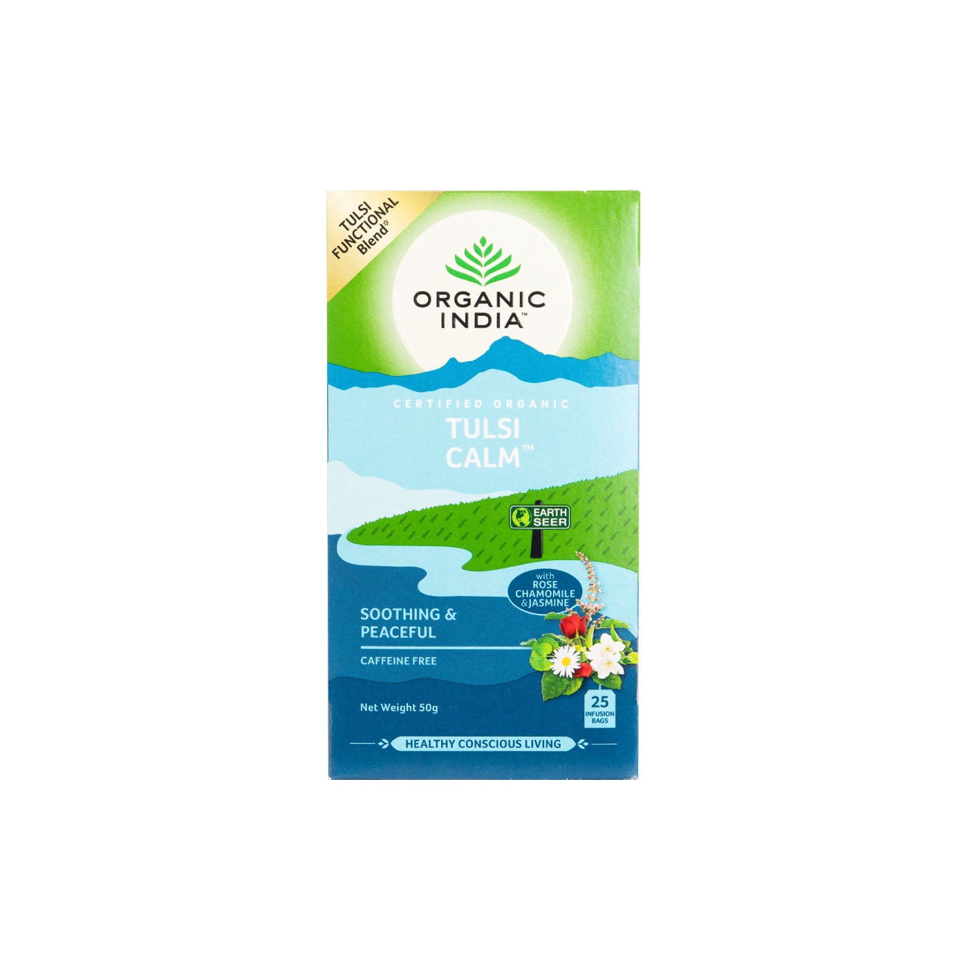 Tulsi Calm 25 filtros Organic India