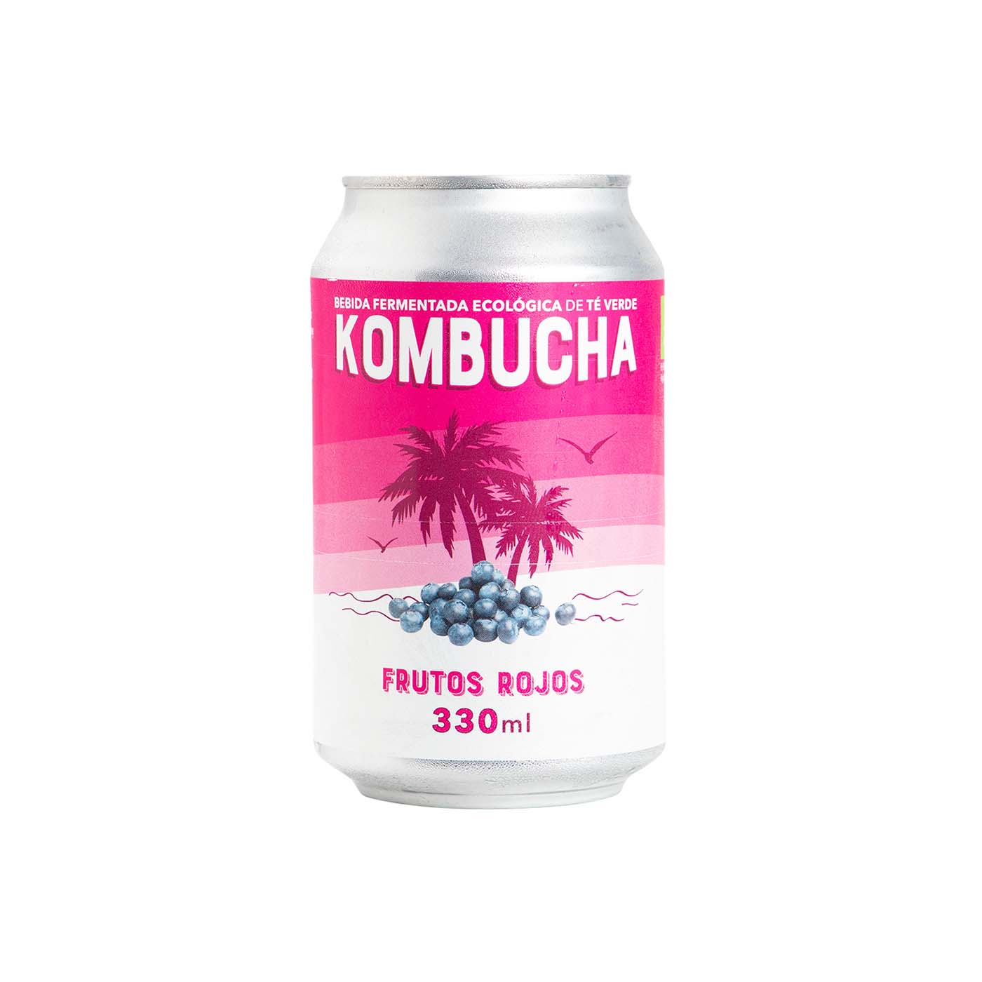 Kombucha de Frutos Rojos 33cl Organic Sac
