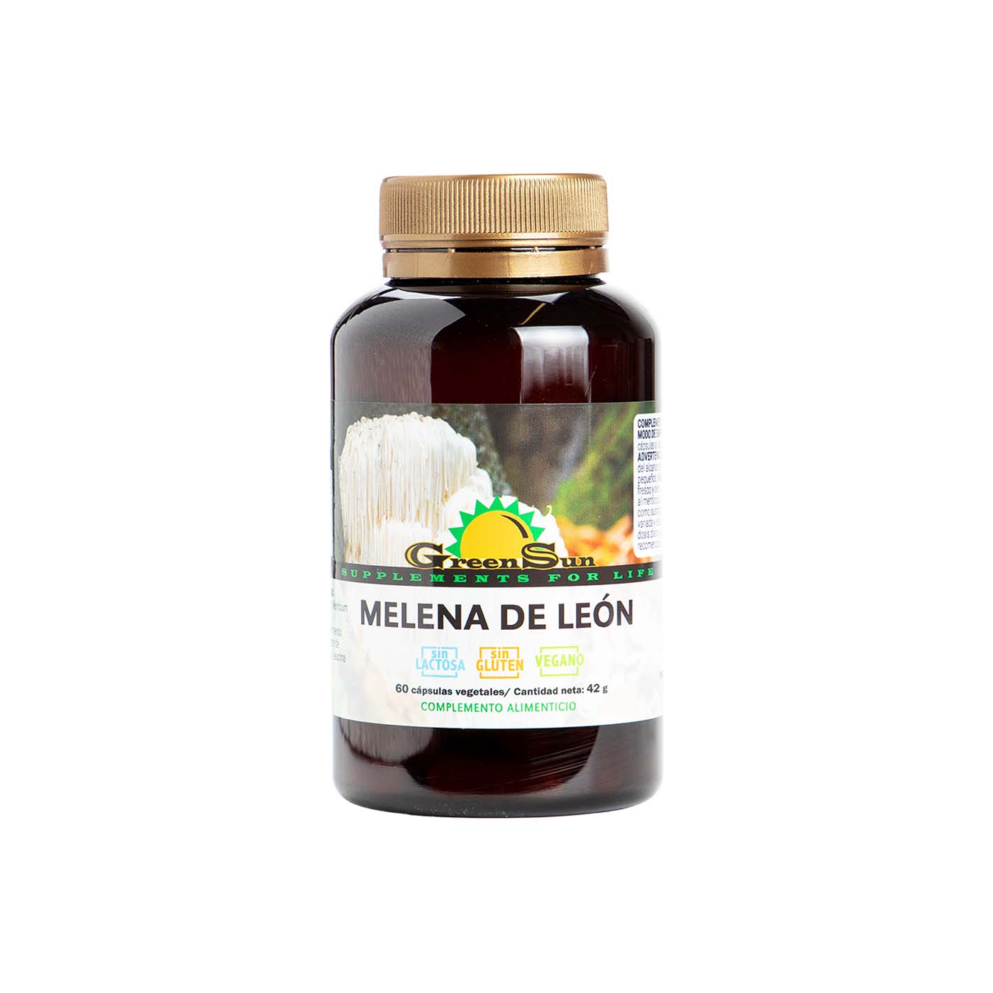 Melena de León 60 cápsulas Green Sun