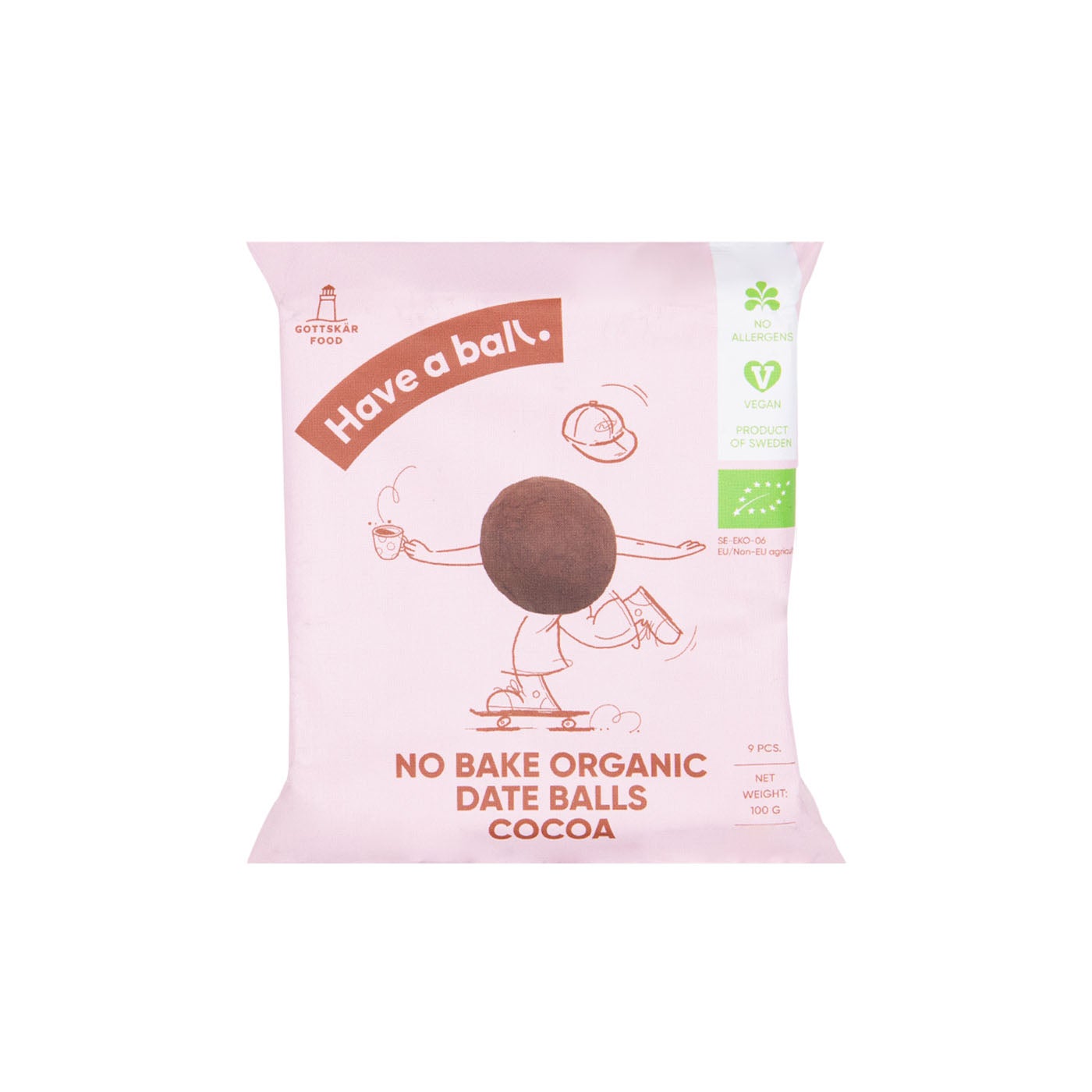 Energy Balls de Cacao 100g Gottskär Food