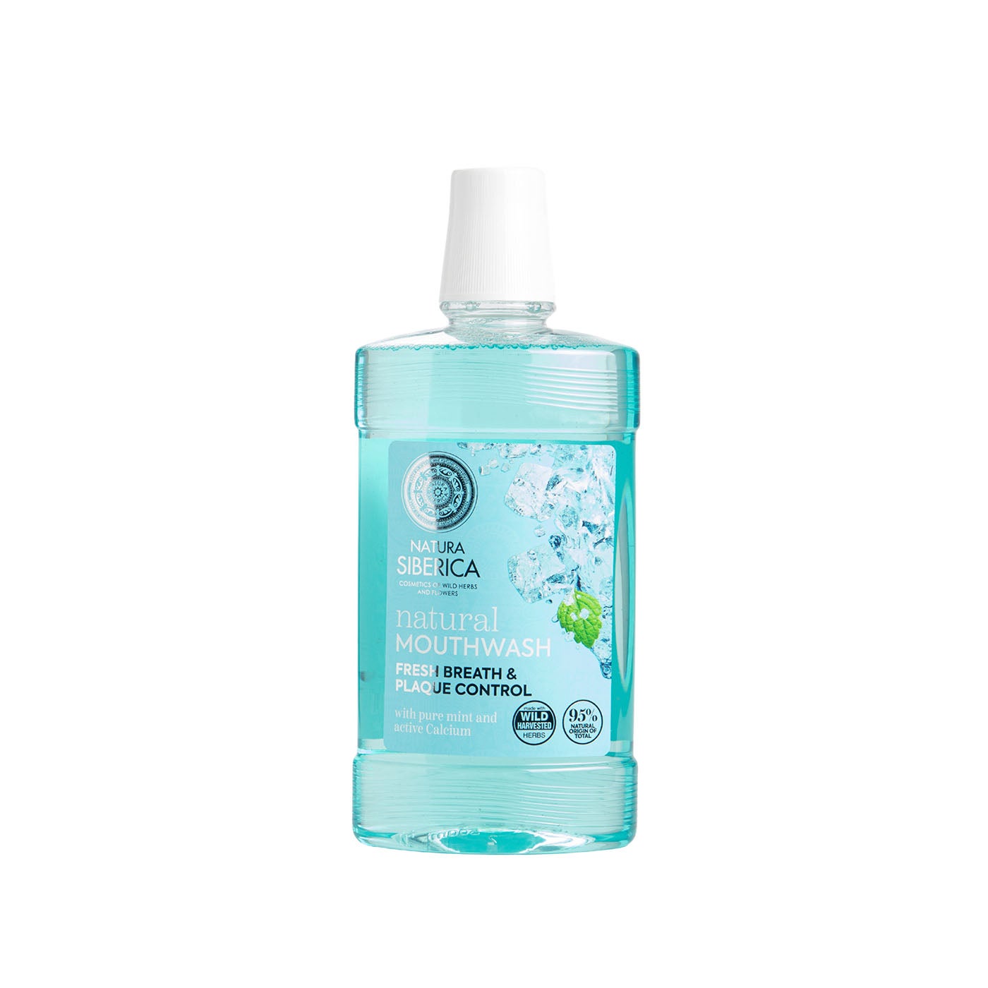 Colutorio con Menta y Calcio 520ml Natura Siberica