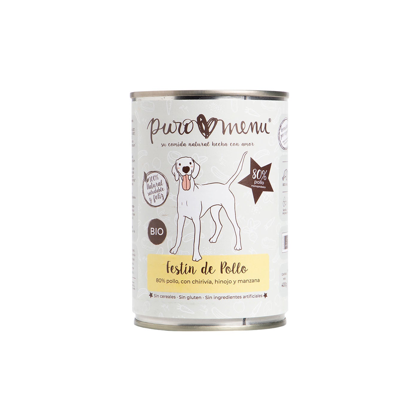 Comida para Perros Festín de Pollo 400g Puromenu