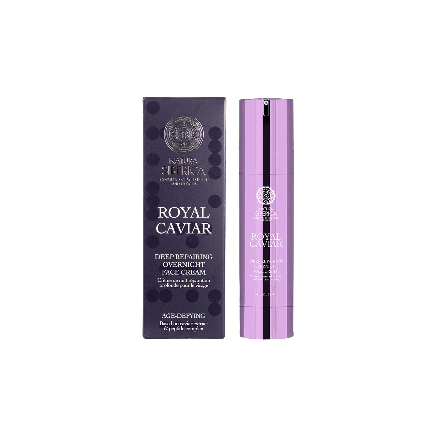 Crema Facial Noche Reparación Profunda Royal Caviar 50ml Natura Siberica