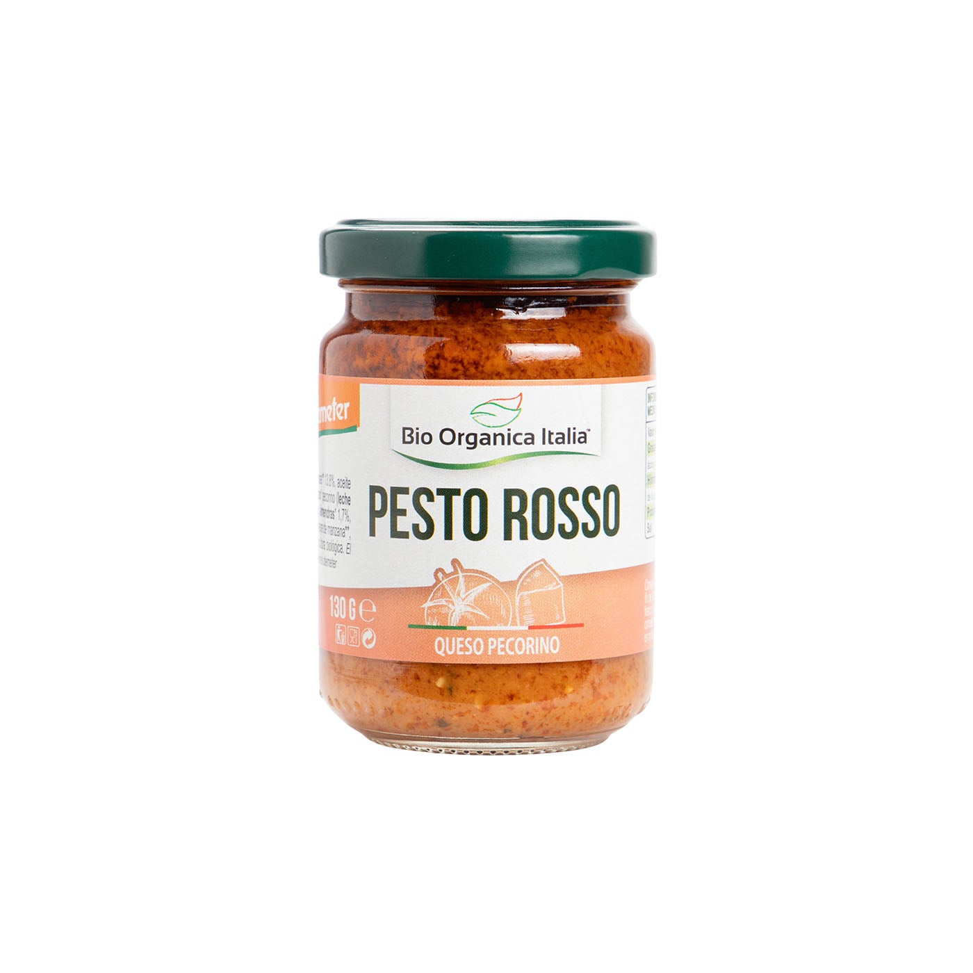Pesto Rosso Pecorino 130g Bio Organica
