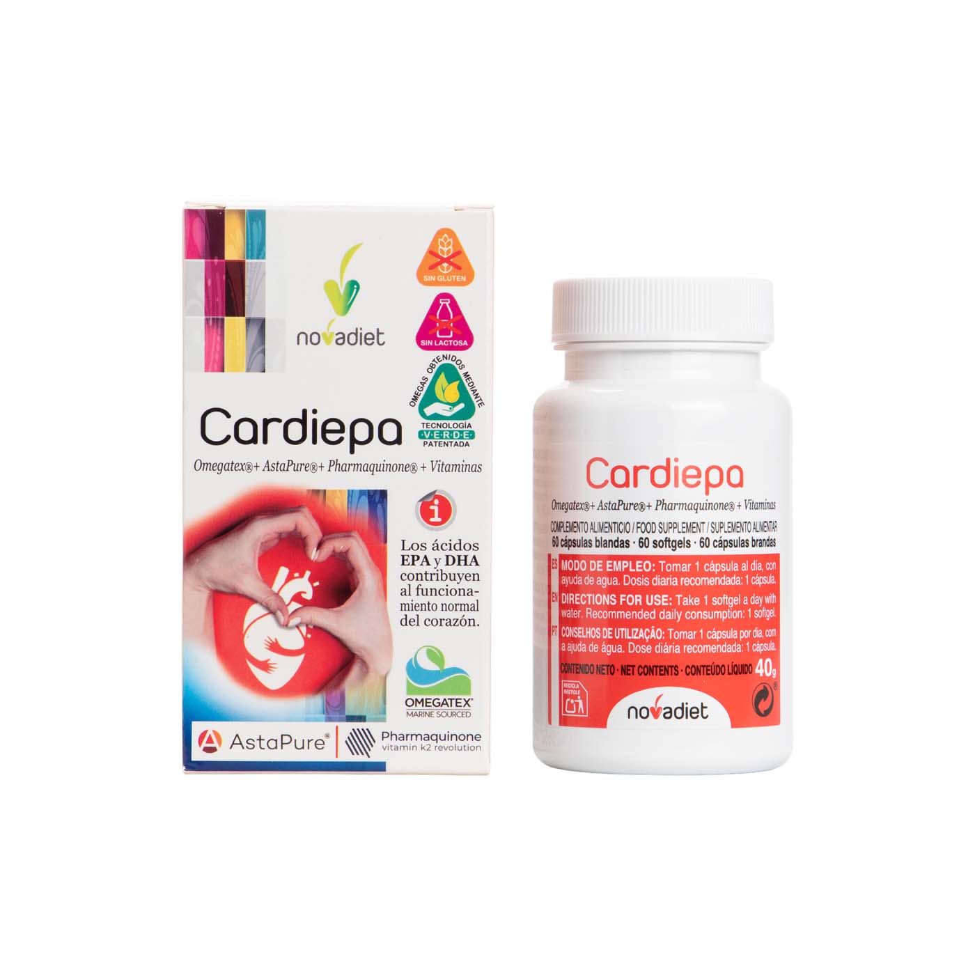 Cardiepa 60 cápsulas Novadiet