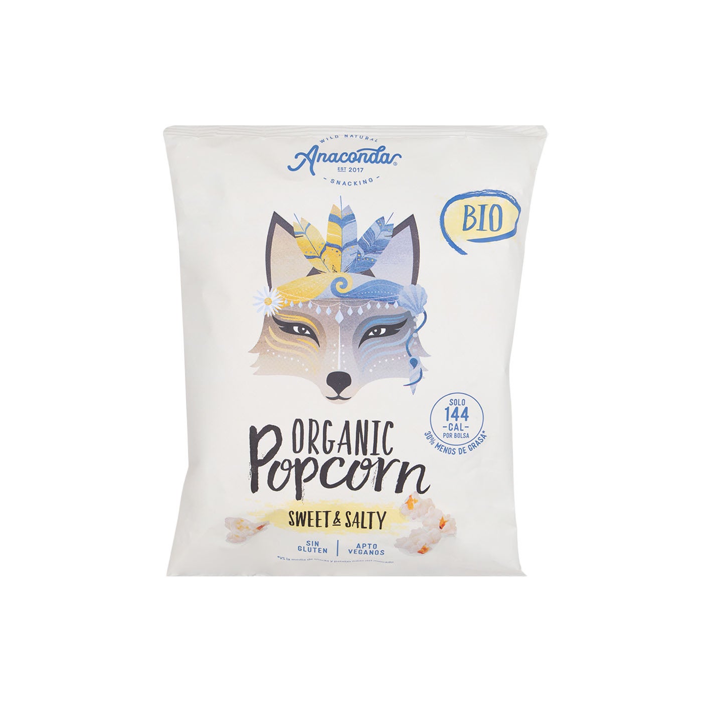 Palomitas de Maíz Dulces Sweet & Salty 30g Anaconda