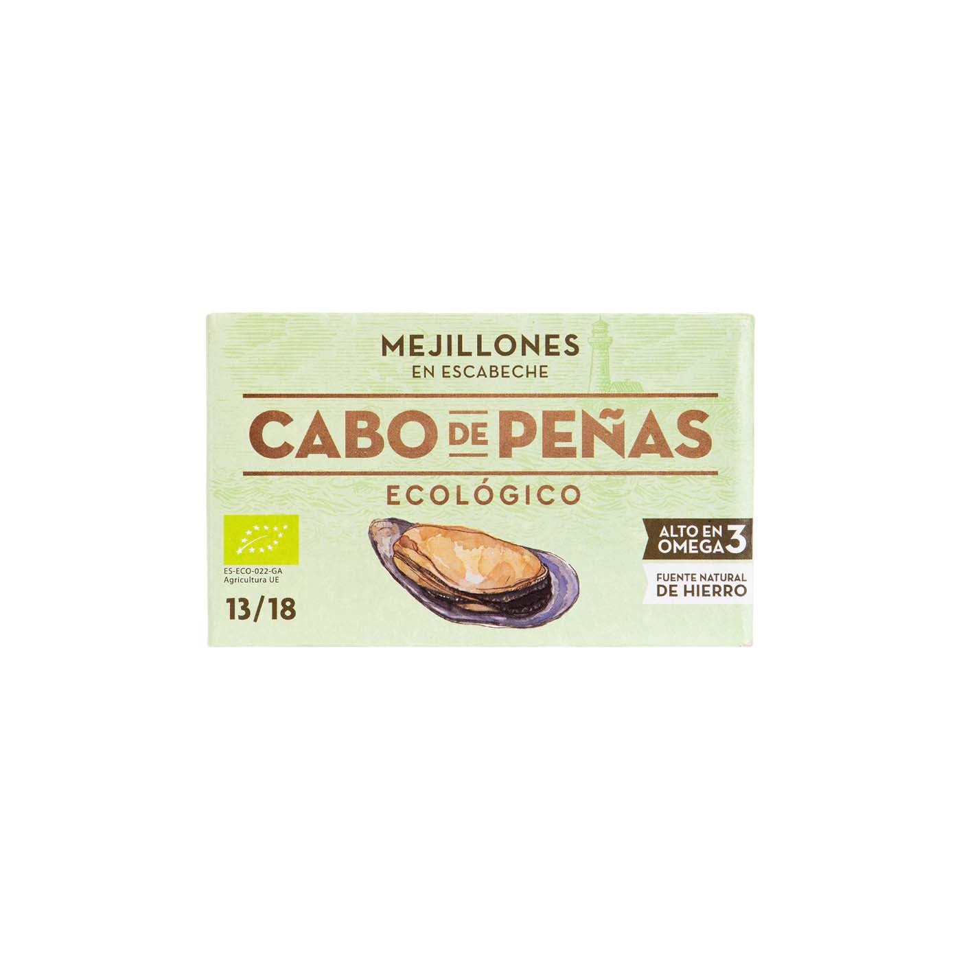 Mejillones en Escabeche y Aove 111g Cabo de Peñas