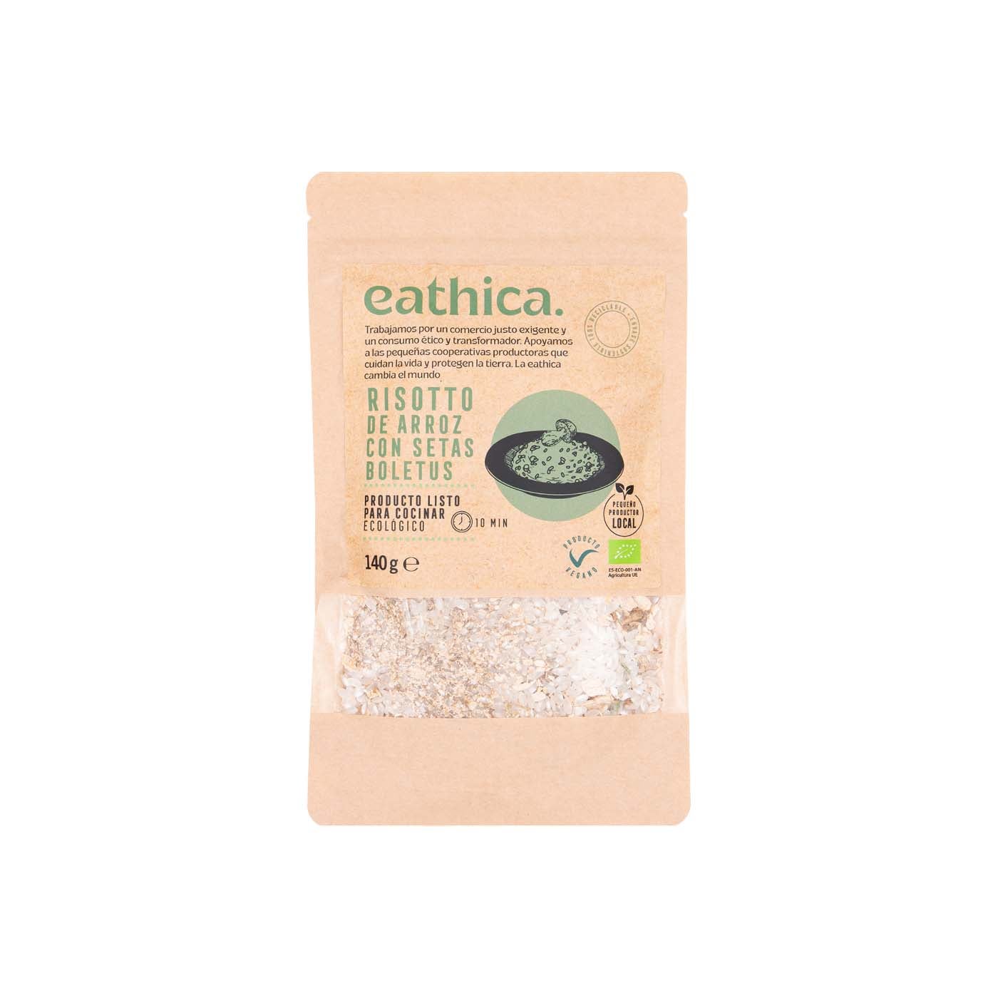 Rissotto de Setas Boletus 140g Ethiquable