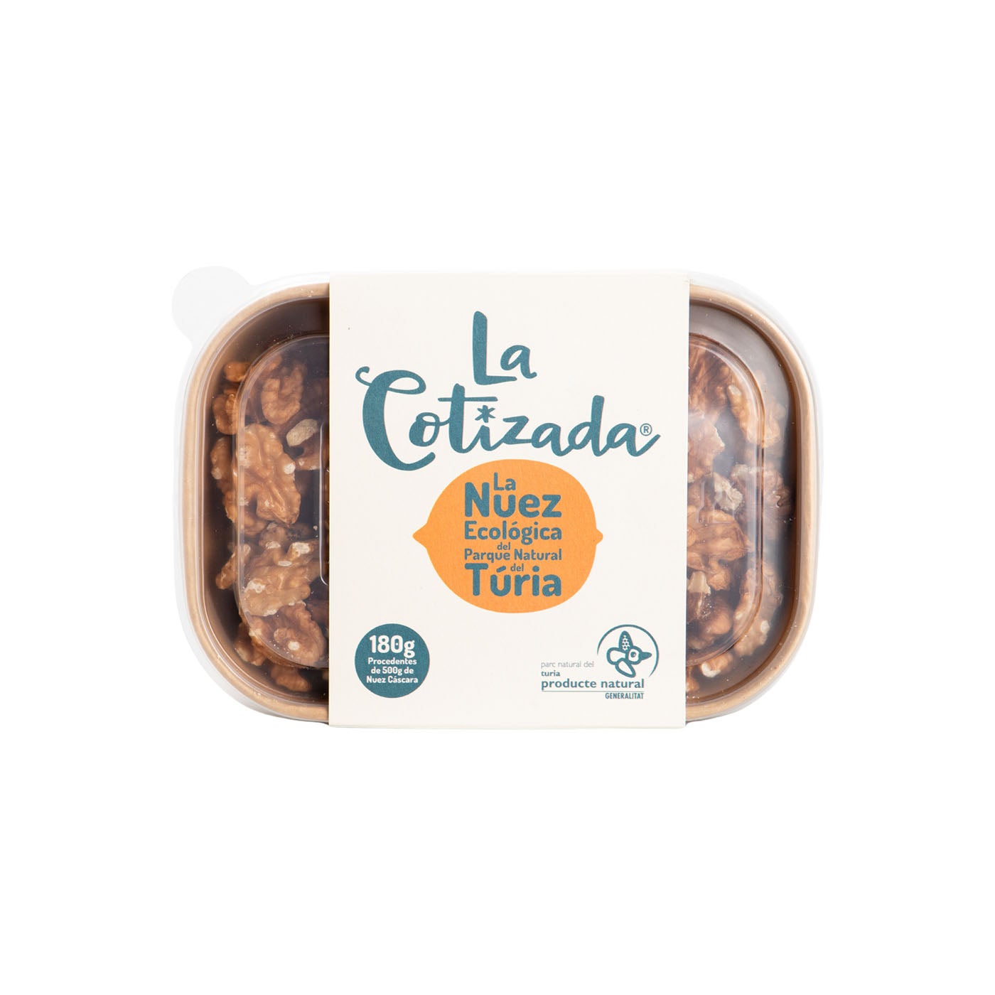 Nueces Valencianas en Bandeja 180g La Cotizada