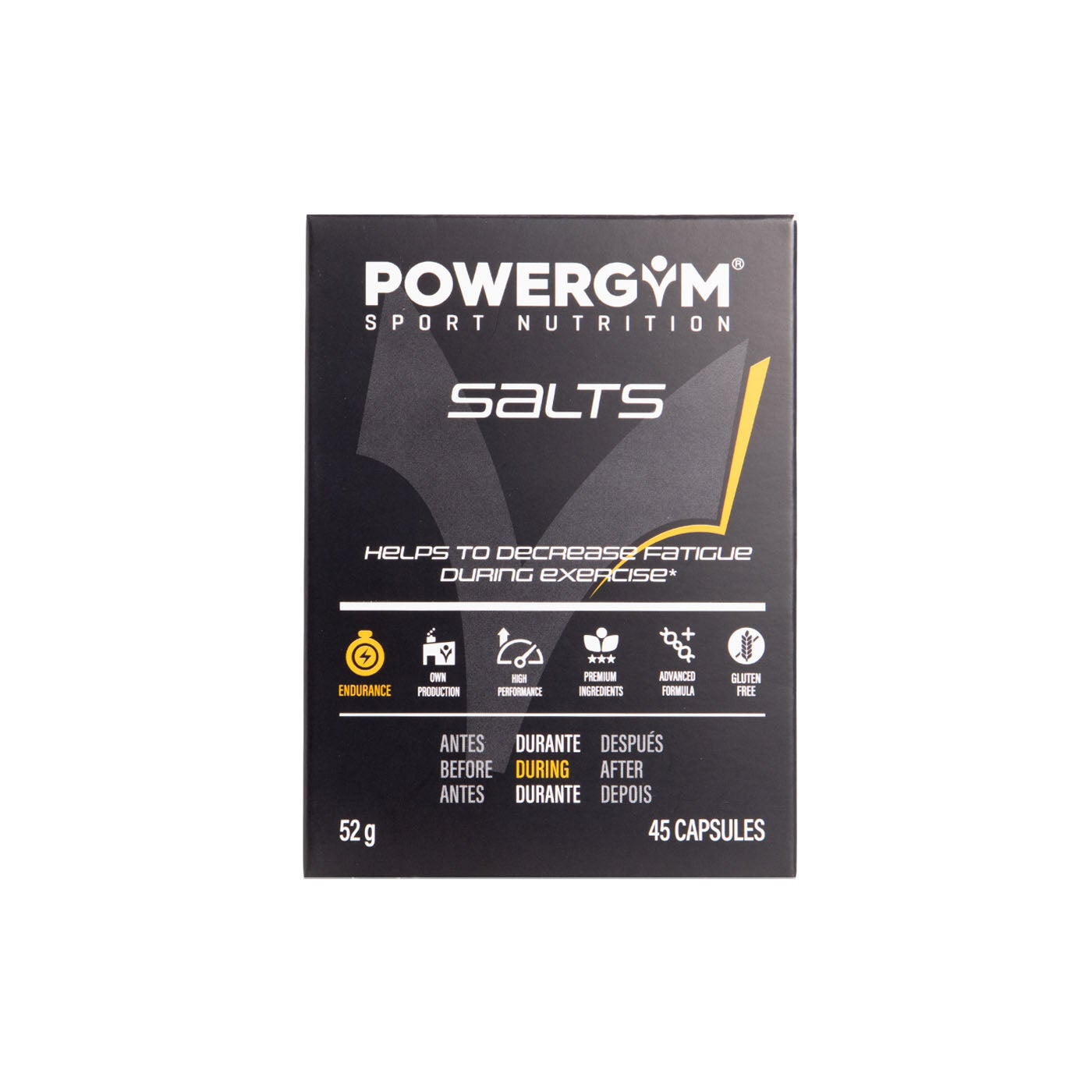 Sales Minerales Salts 45 cápsulas Powergym