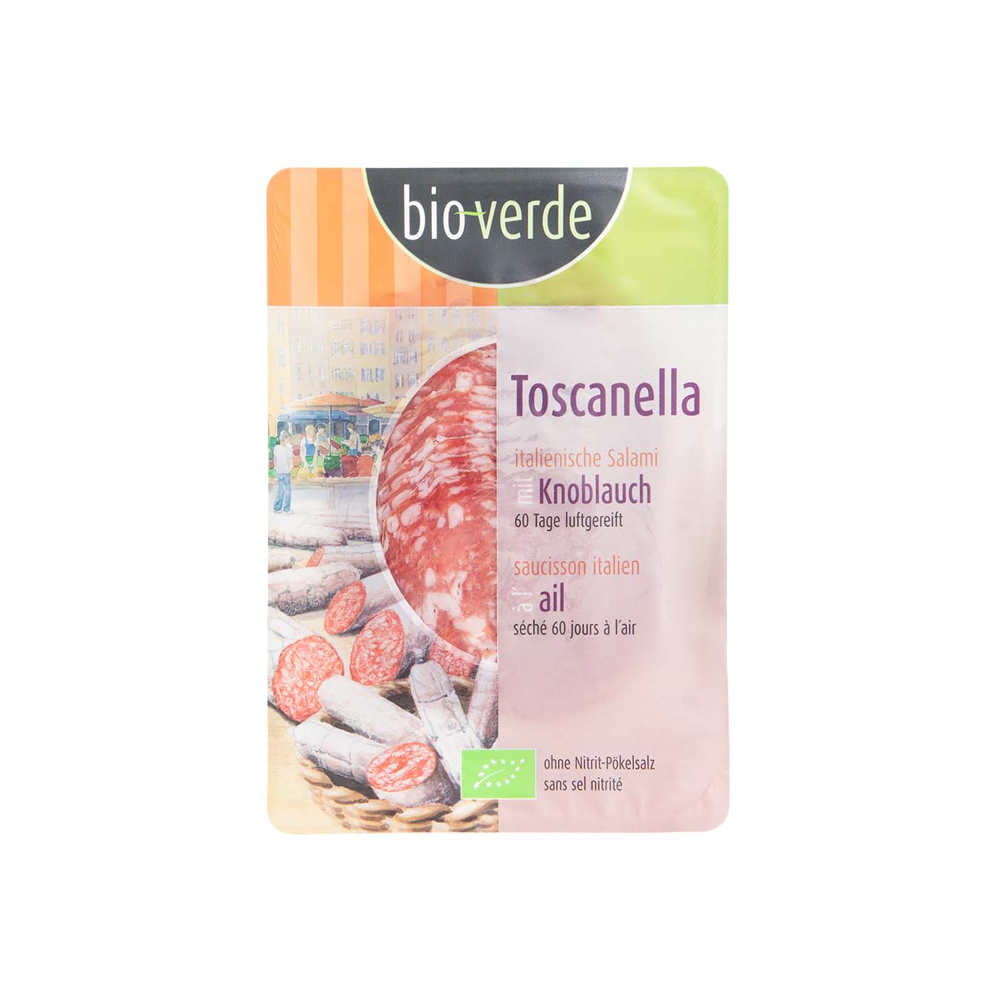 Salami Toscanella en Lonchas 80g Bioverde