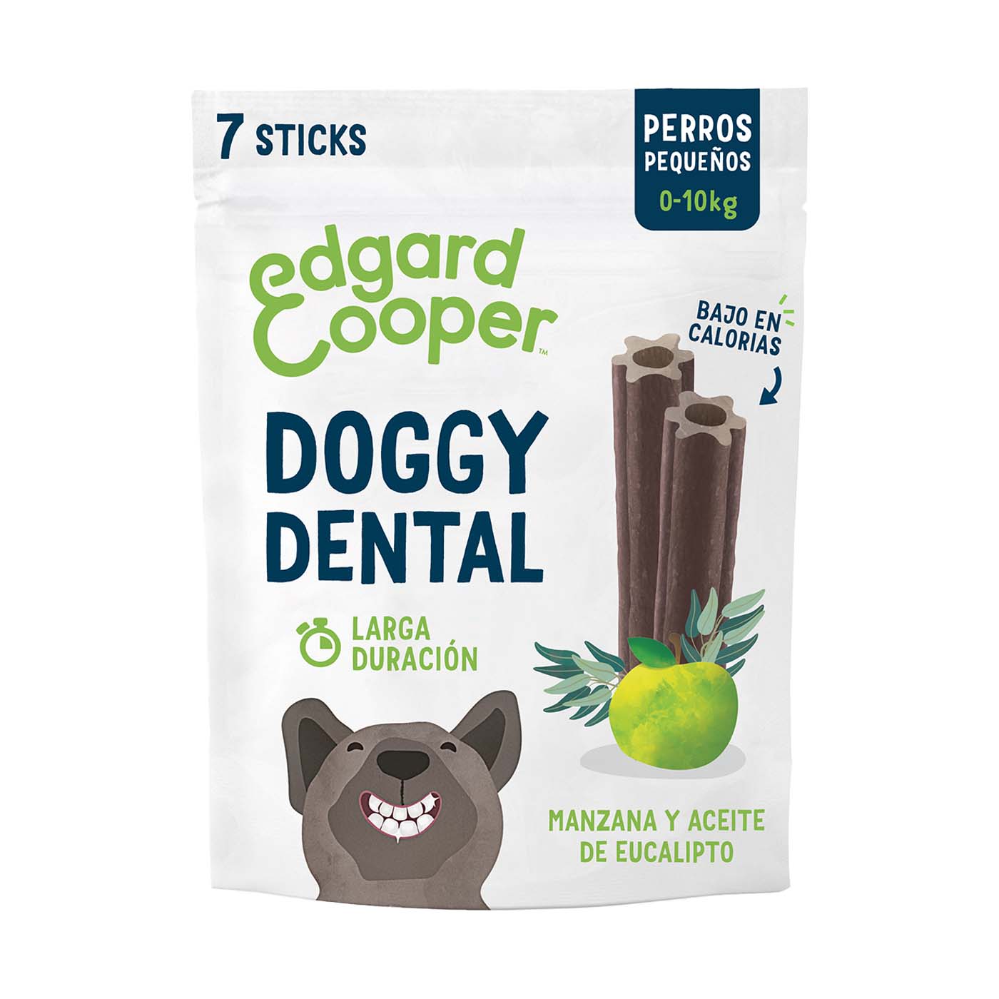 Snack Dental Perro con Eucalipto y Manzana 105g Edgar Cooper