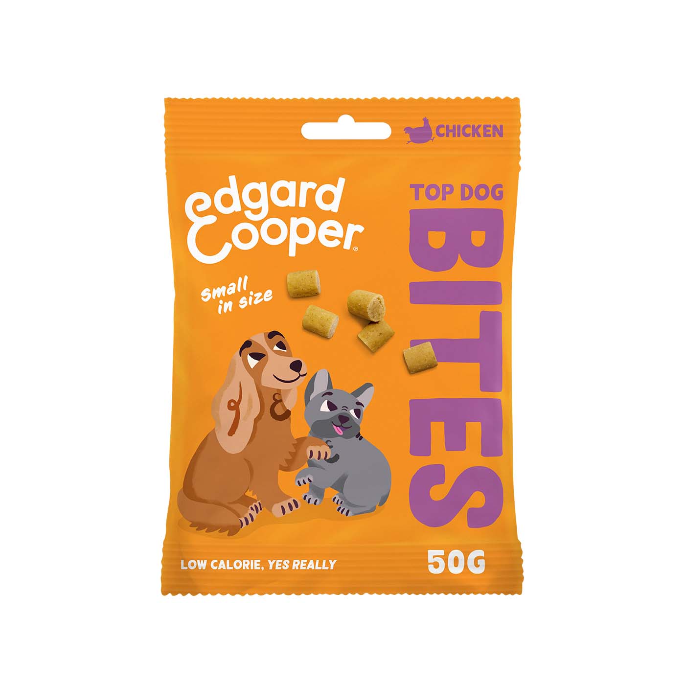 Bocaditos Perro Adulto con Pollo 50g Edgar Cooper