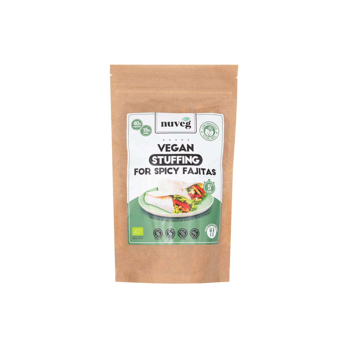 Relleno Vegano para Burrito 120g Nuveg