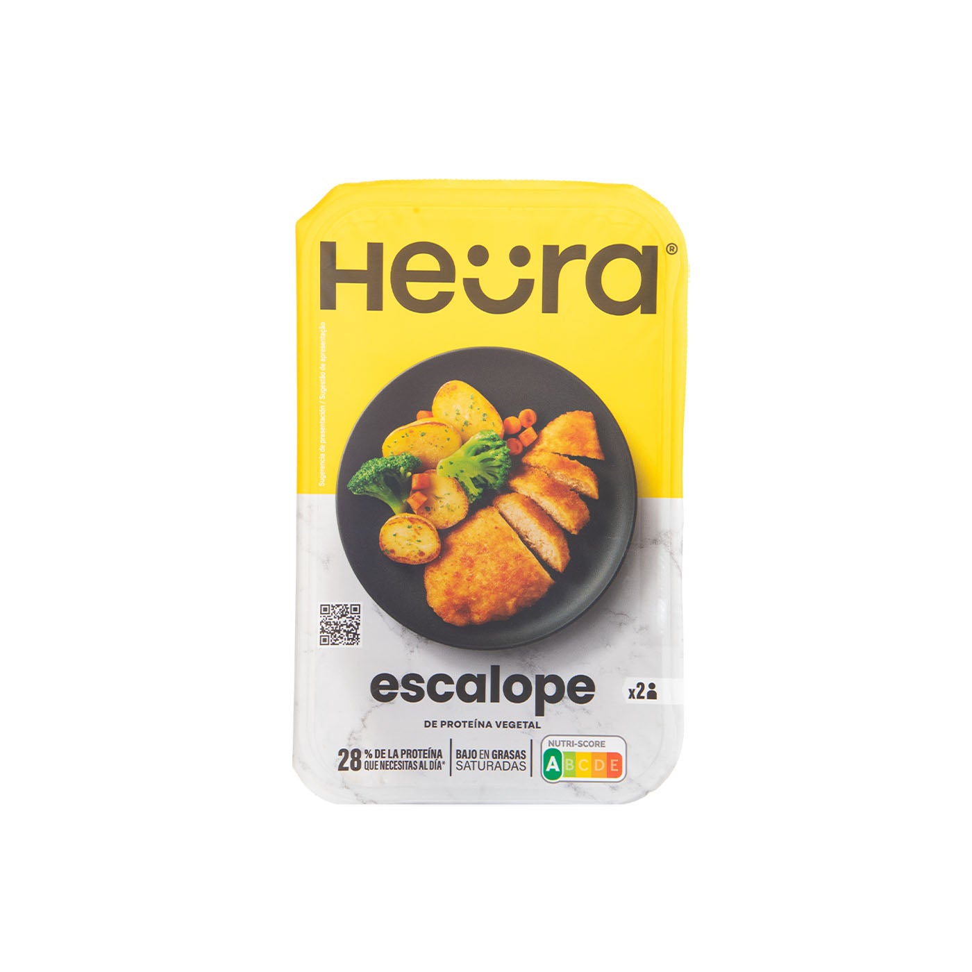 Escalope Vegetal Empanado 180g Heüra