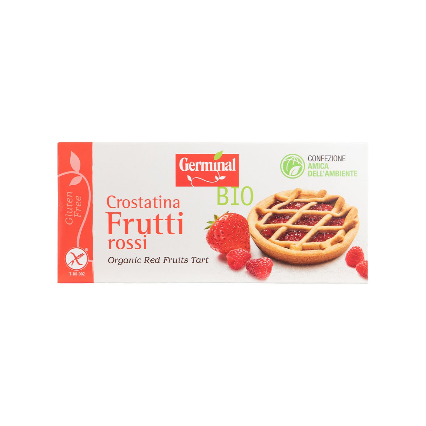 Tartaleta de Frutos Rojos 200g Germinal