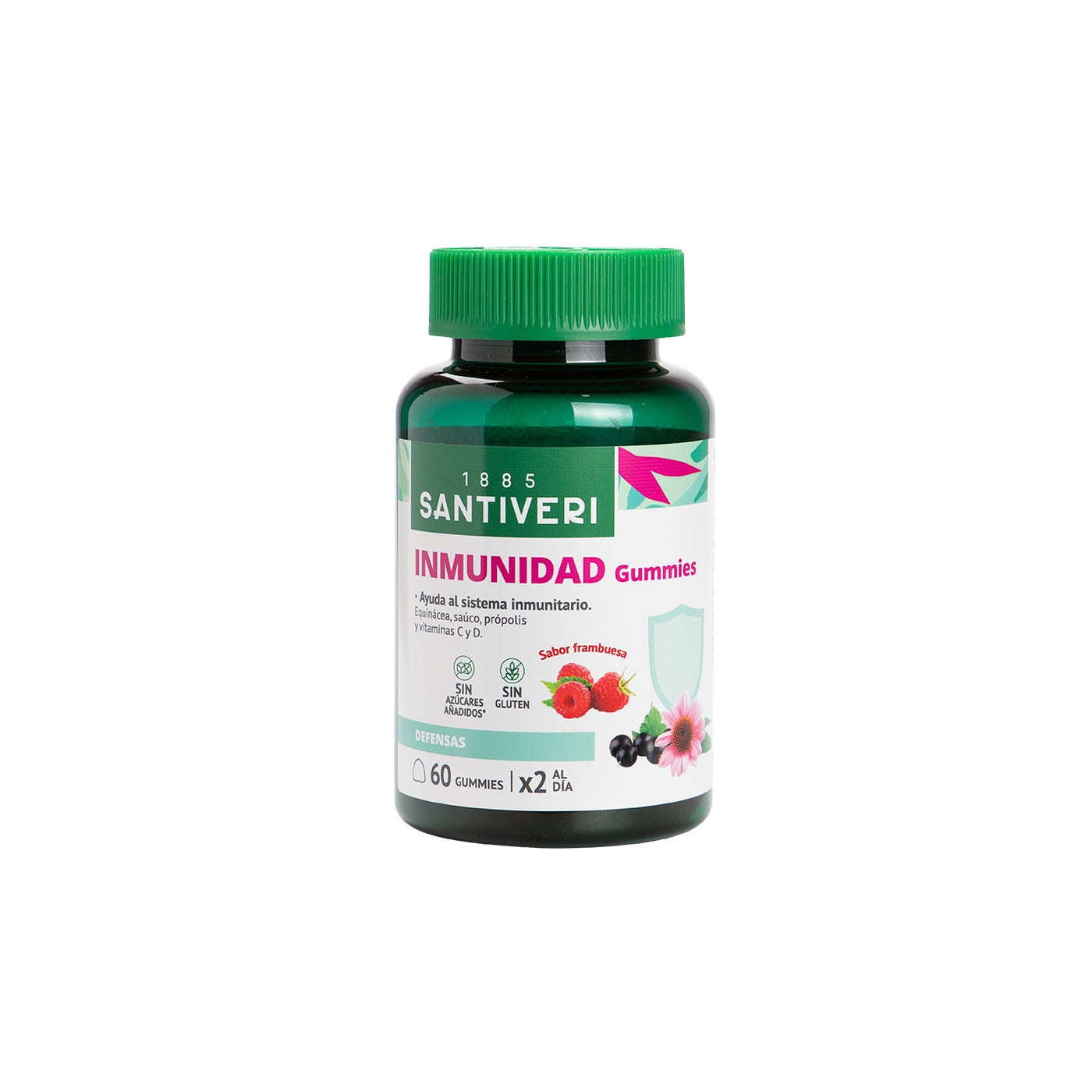 Gummies Inmunidad 60 uds (135g) Santiveri