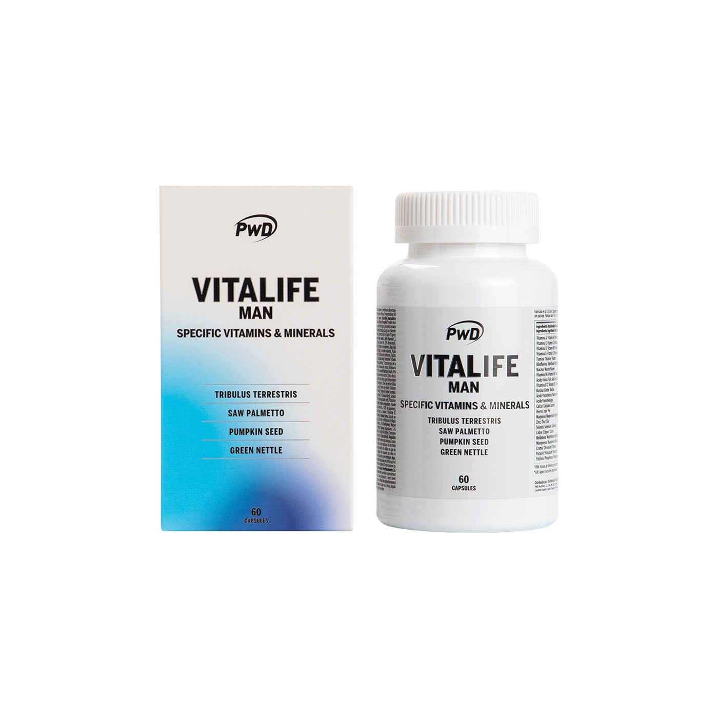 Vitalife Man 60 cápsulas PWD Nutrition