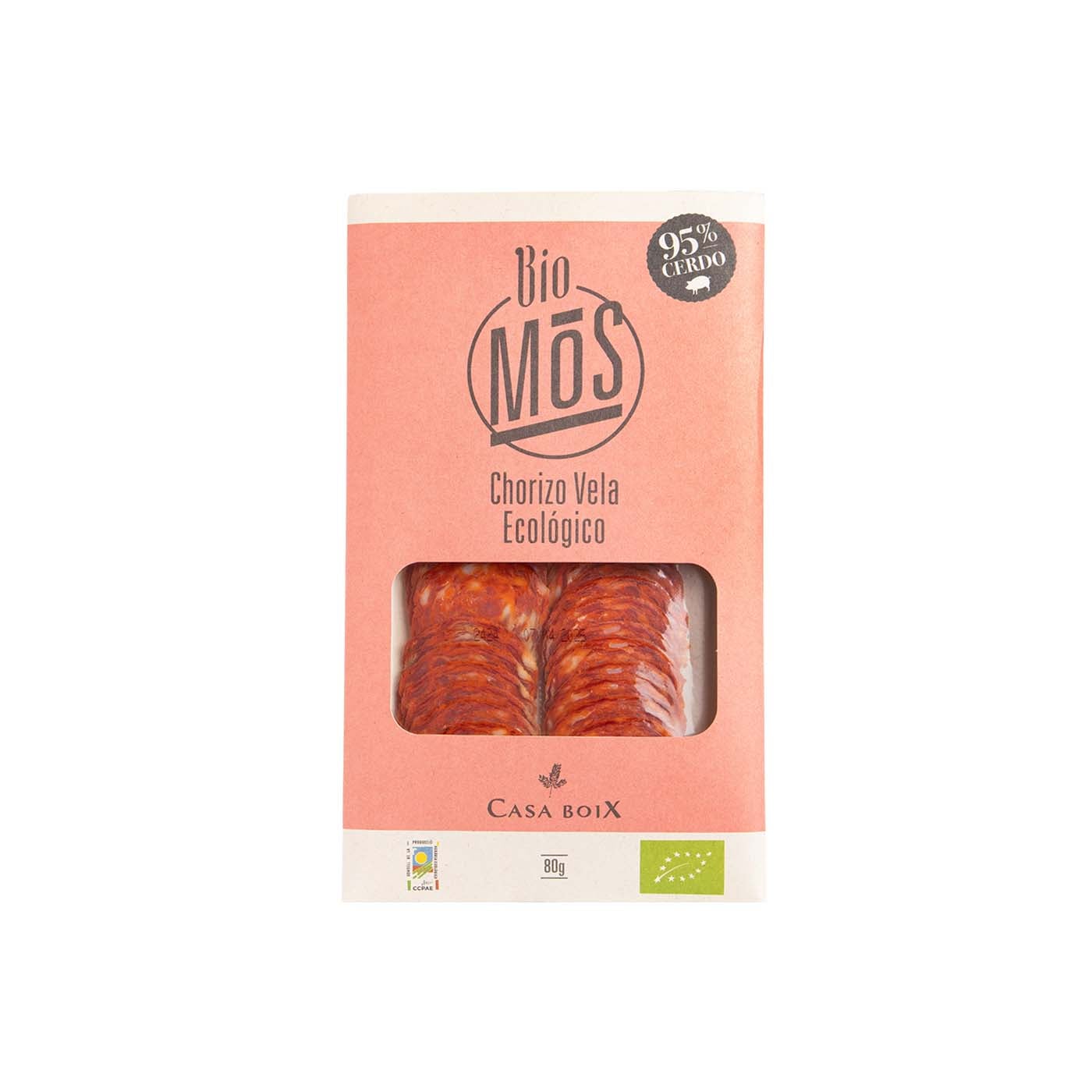 Chorizo Vela Eco 80g Bio-Mos