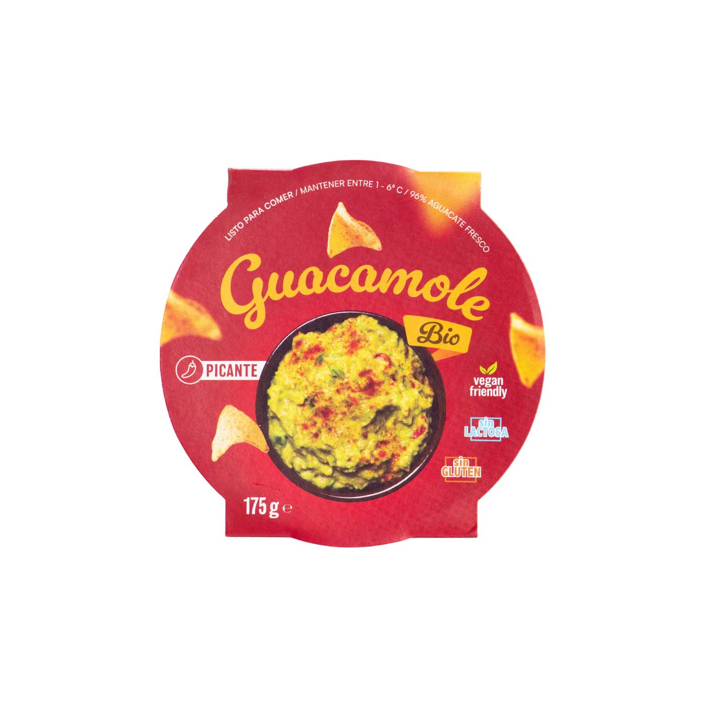 Guacamole Picante Bio 175g Bio Cesta