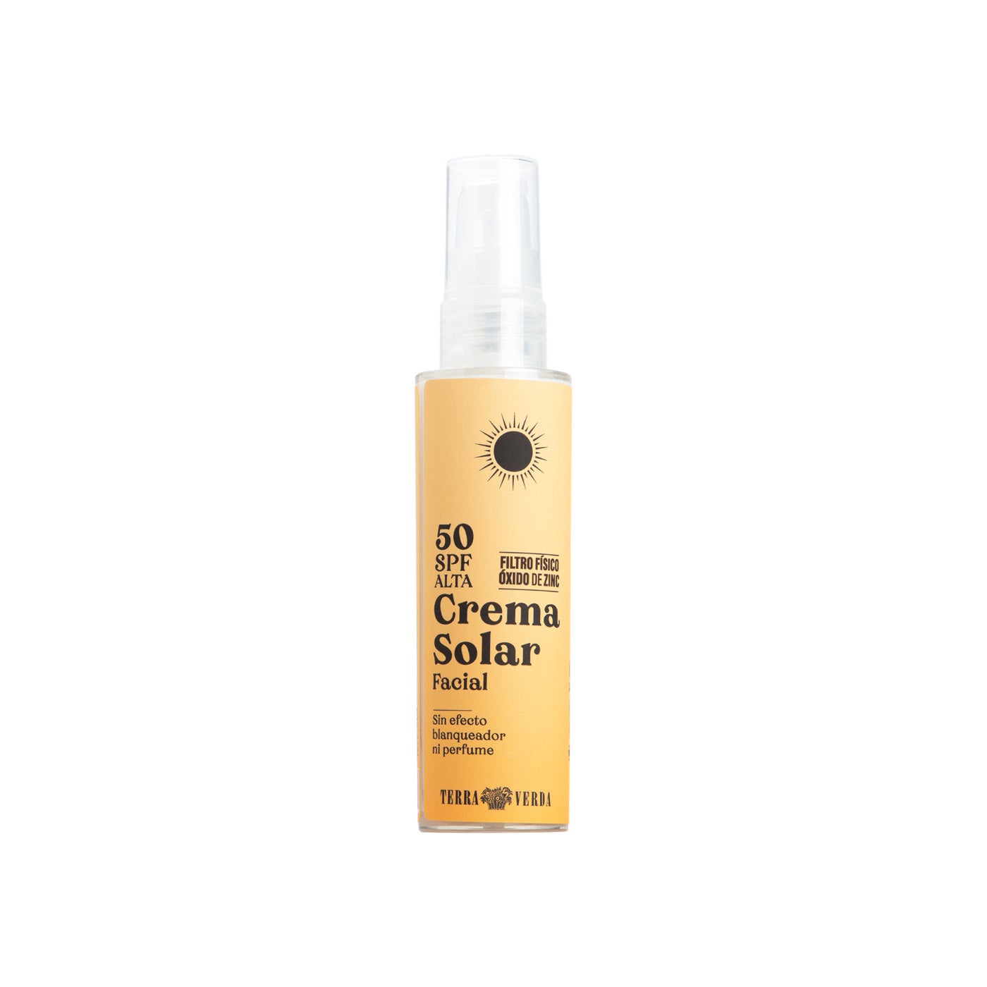 Crema solar facial SPF50 50ml de Terra Verda
