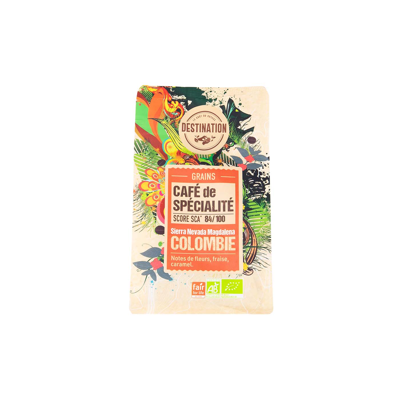 Café Especialidad Colombia en grano 180g Destination