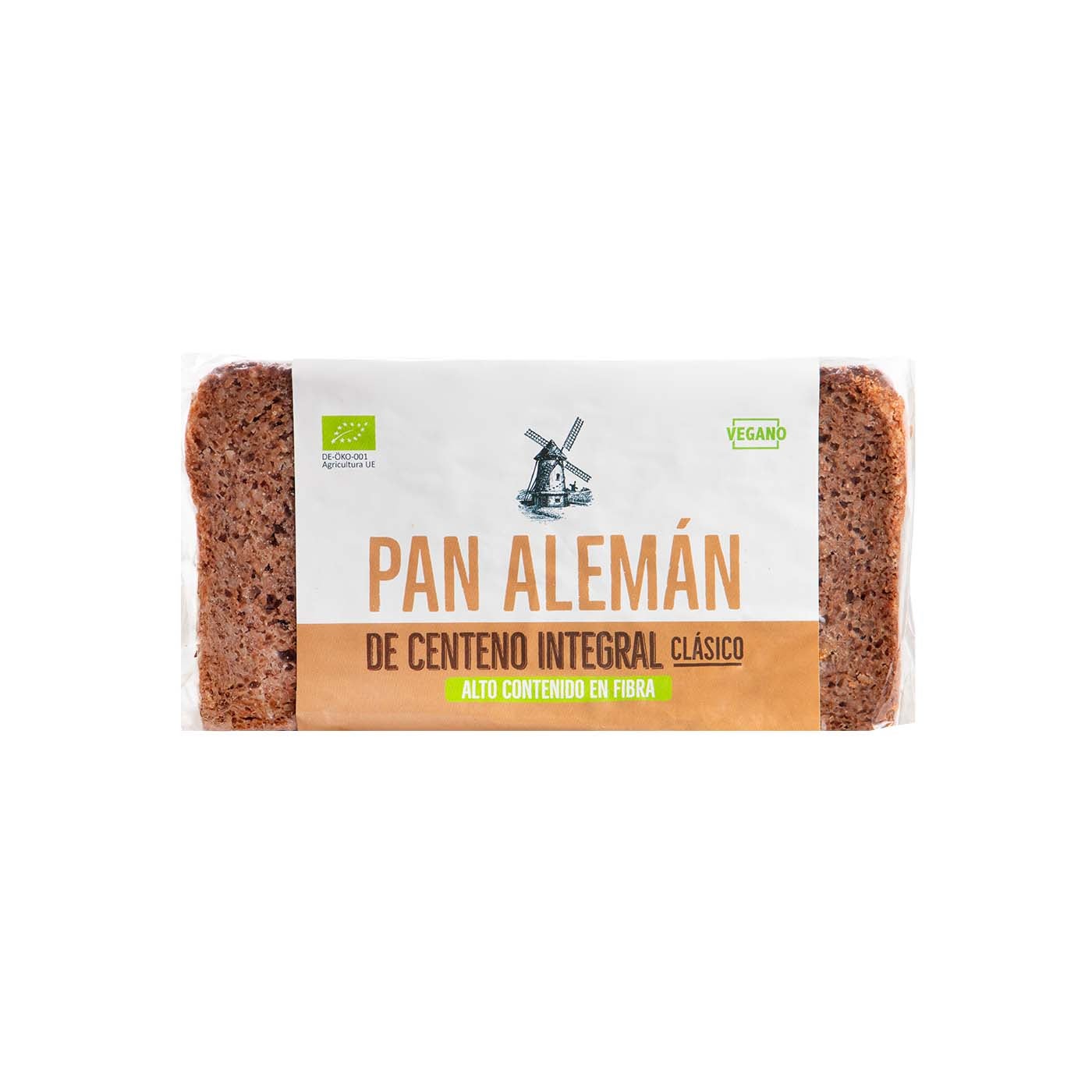 Pan alemán de centeno 500g Bio Cesta