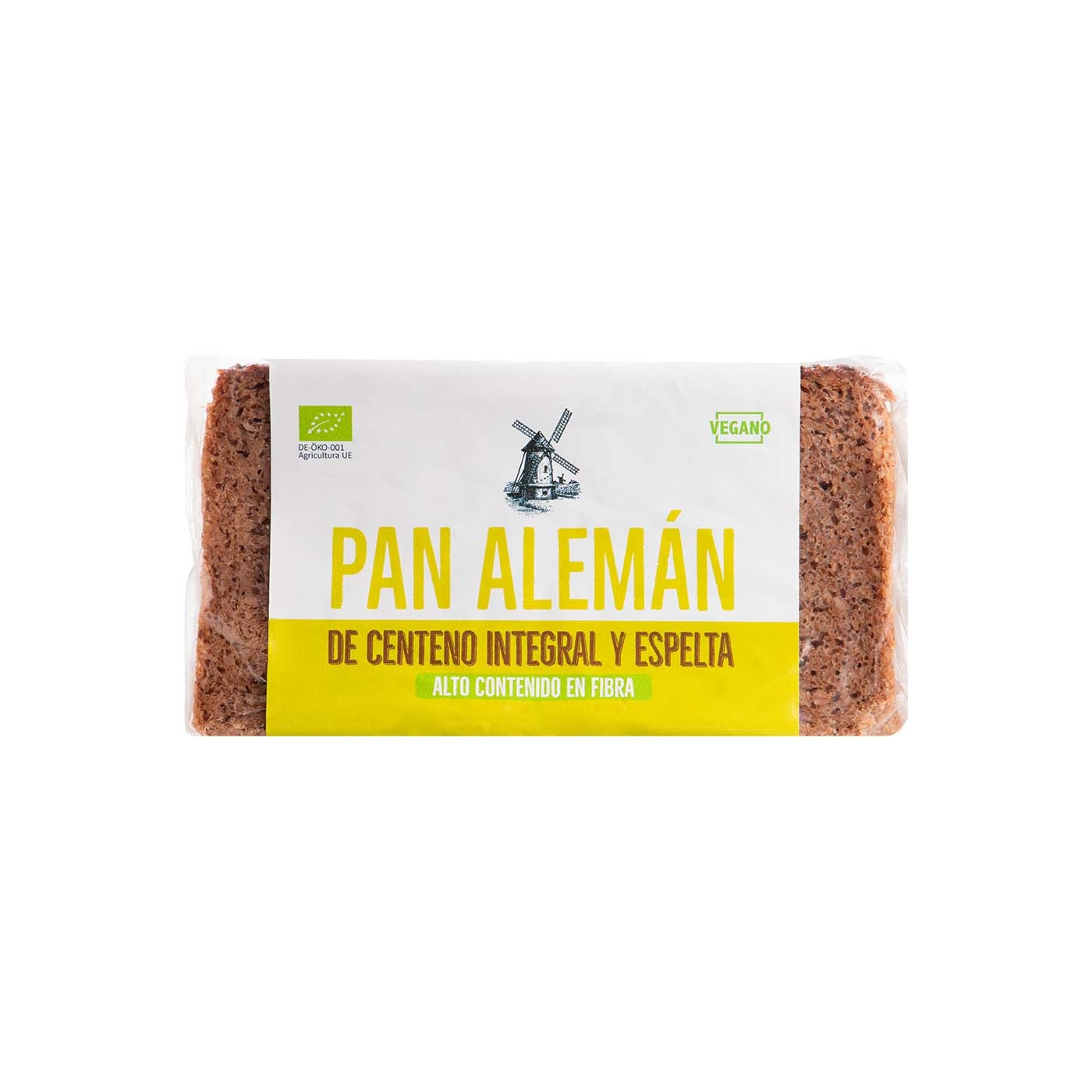 Pan alemán 3 cereales 500g Bio Cesta