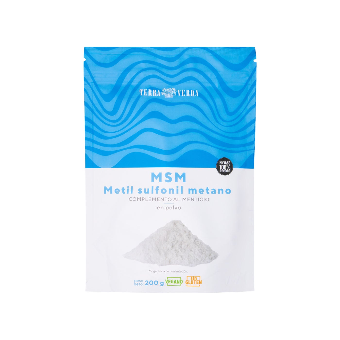 MSM en polvo 200g Terra Verda