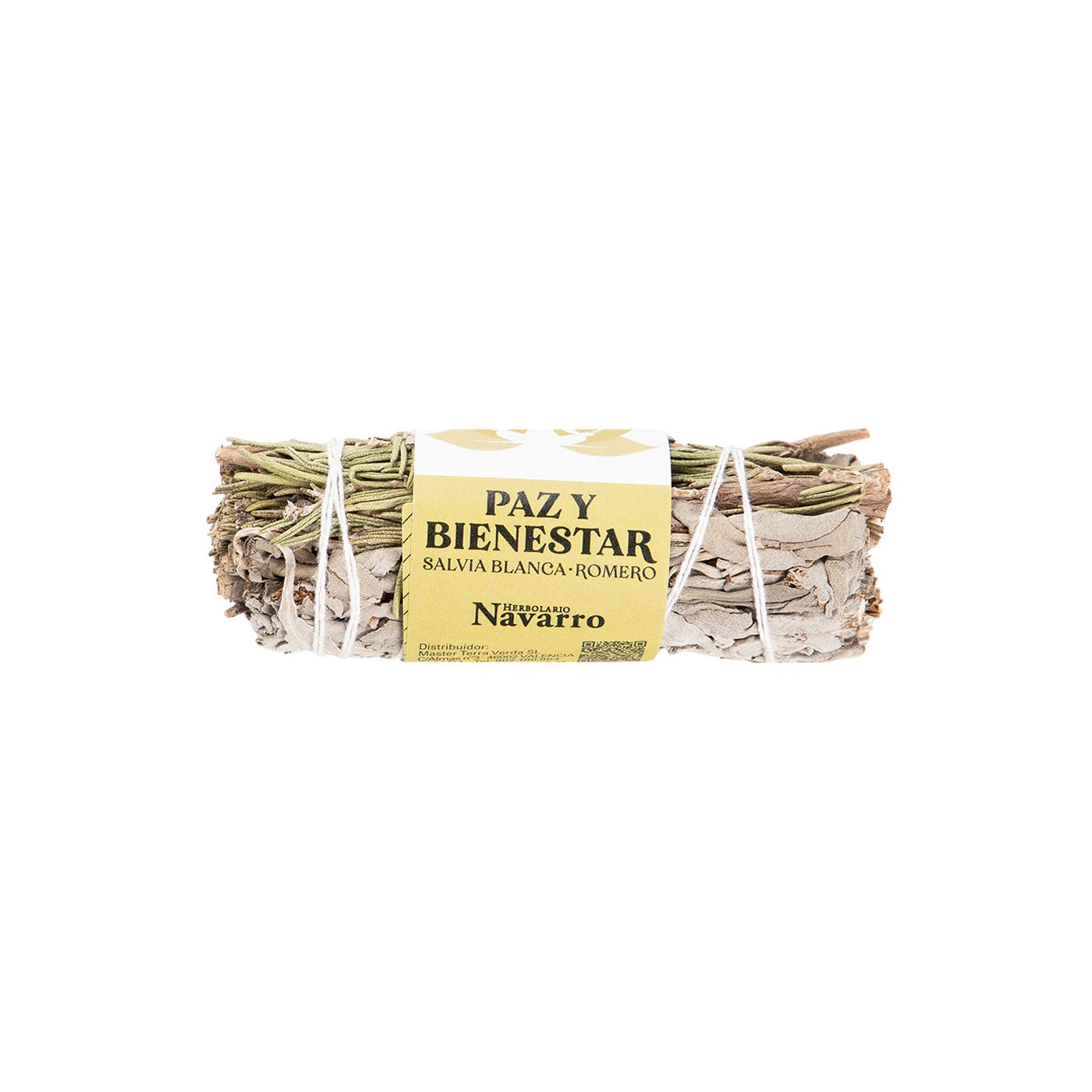 Atado Salvia Blanca y Romero Paz y Bienestar 1ud Herbolario Navarro