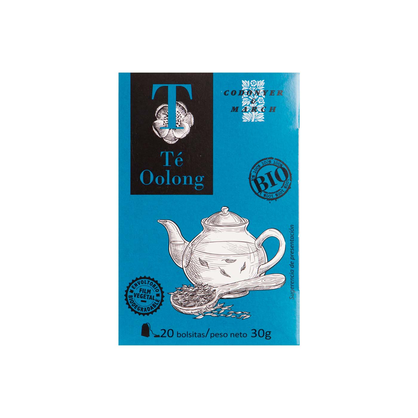Té Oolong eco 20uds Condonyer & March
