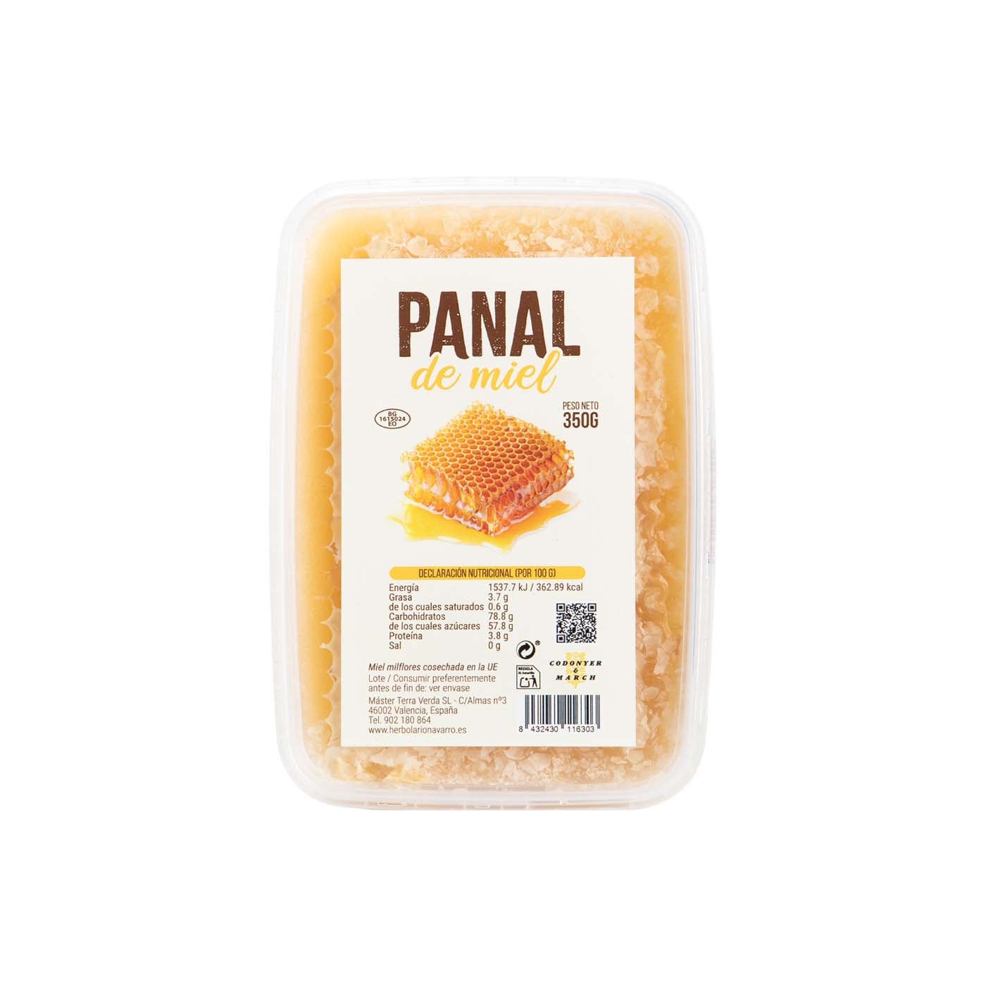 Panal de miel 350g Codonyer & March