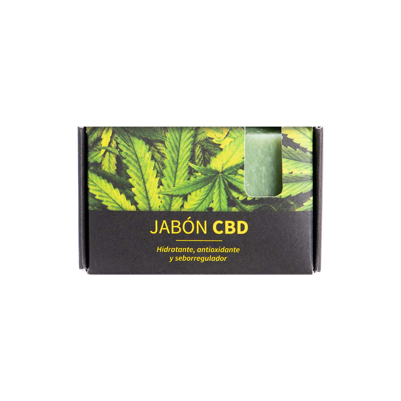 Jabón natural con CBD 100g Terra Verda