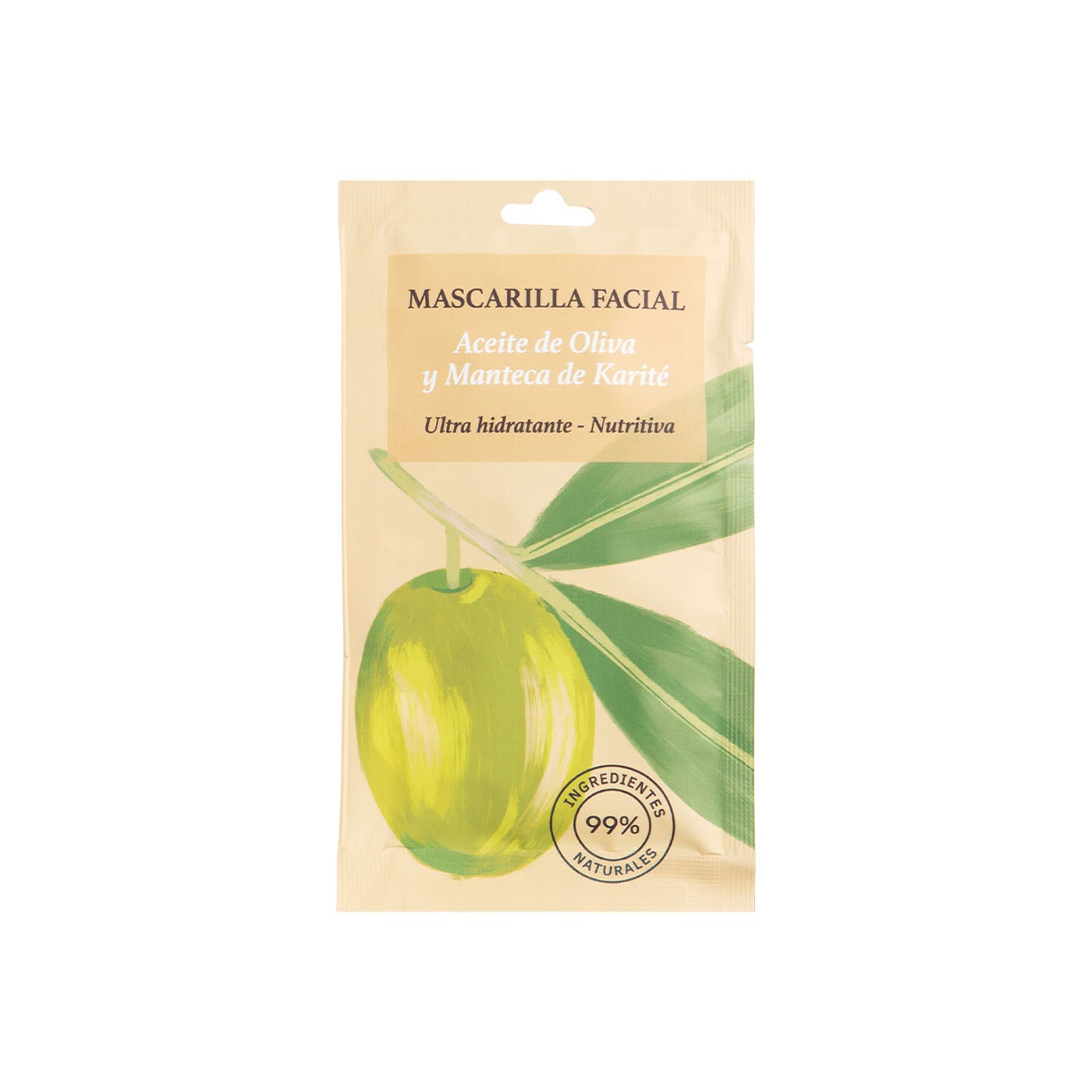 Mascarilla Facial de Karité y Aceite de Oliva 15ml Terra Verda