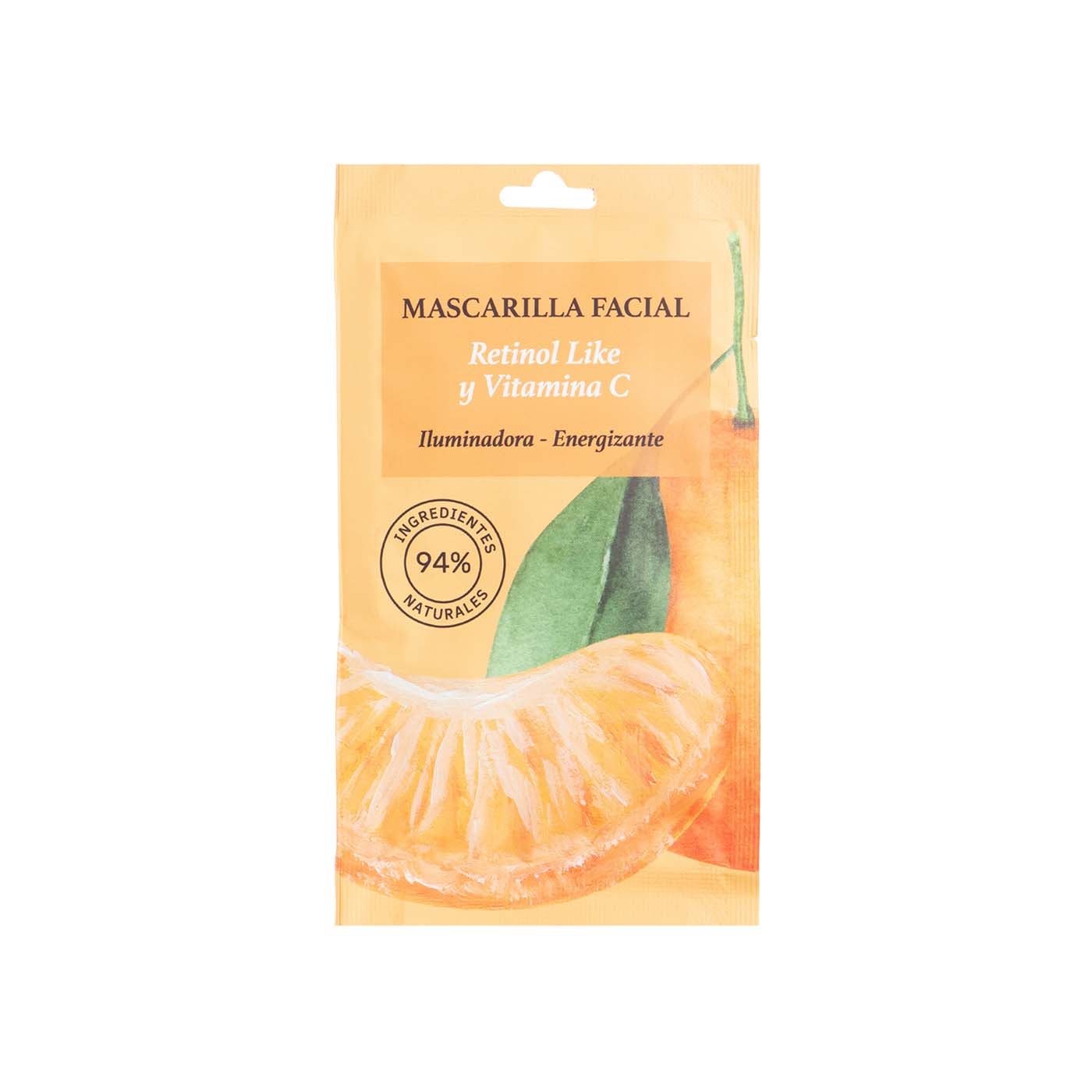  Mascarilla Facial Vitamina C y Retinol Like 15ml Terra Verda