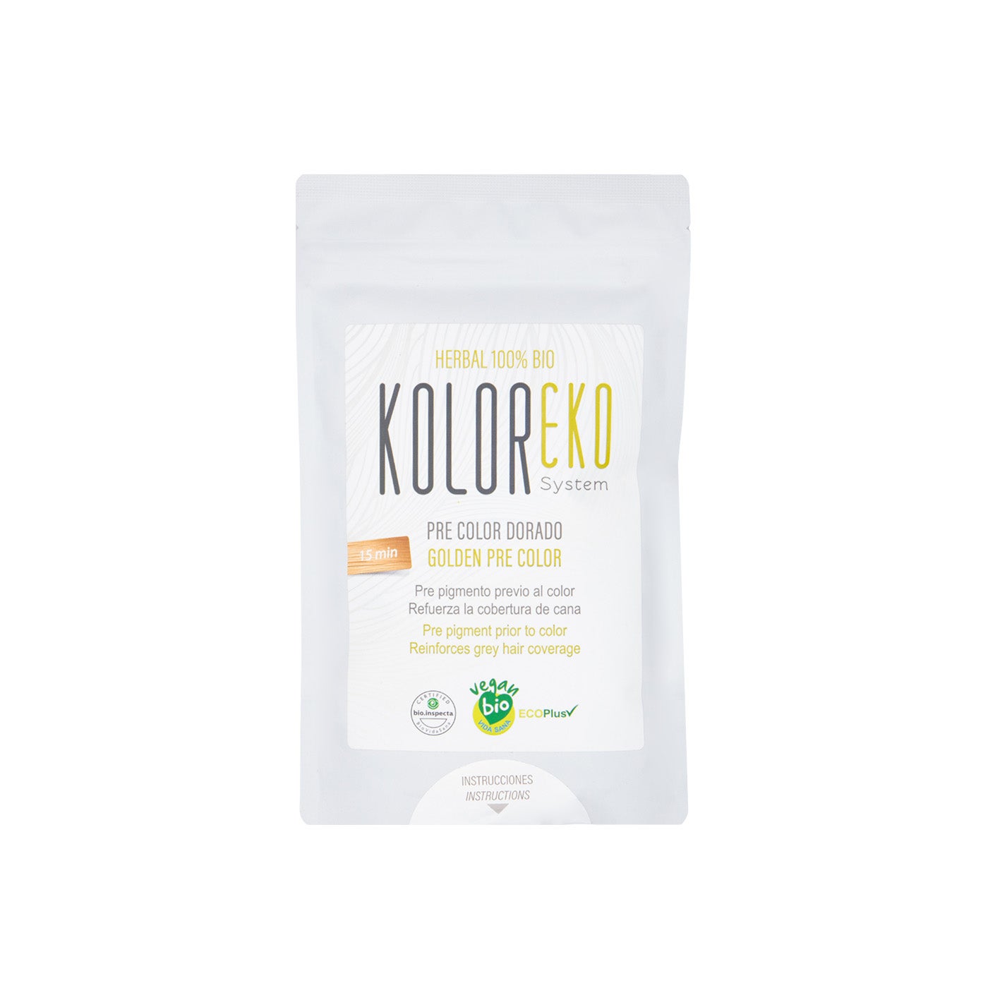  Barro Capilar Pre Color Dorado 100g Koloreko